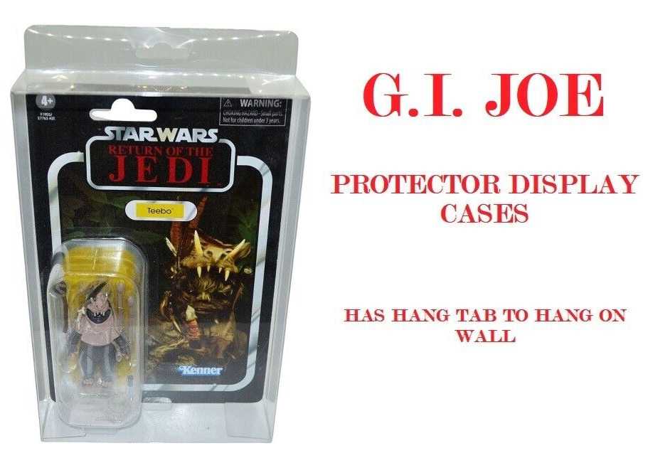10 G.I. Joe Vintage Retro Collection Action Figures Protective Case Display Box