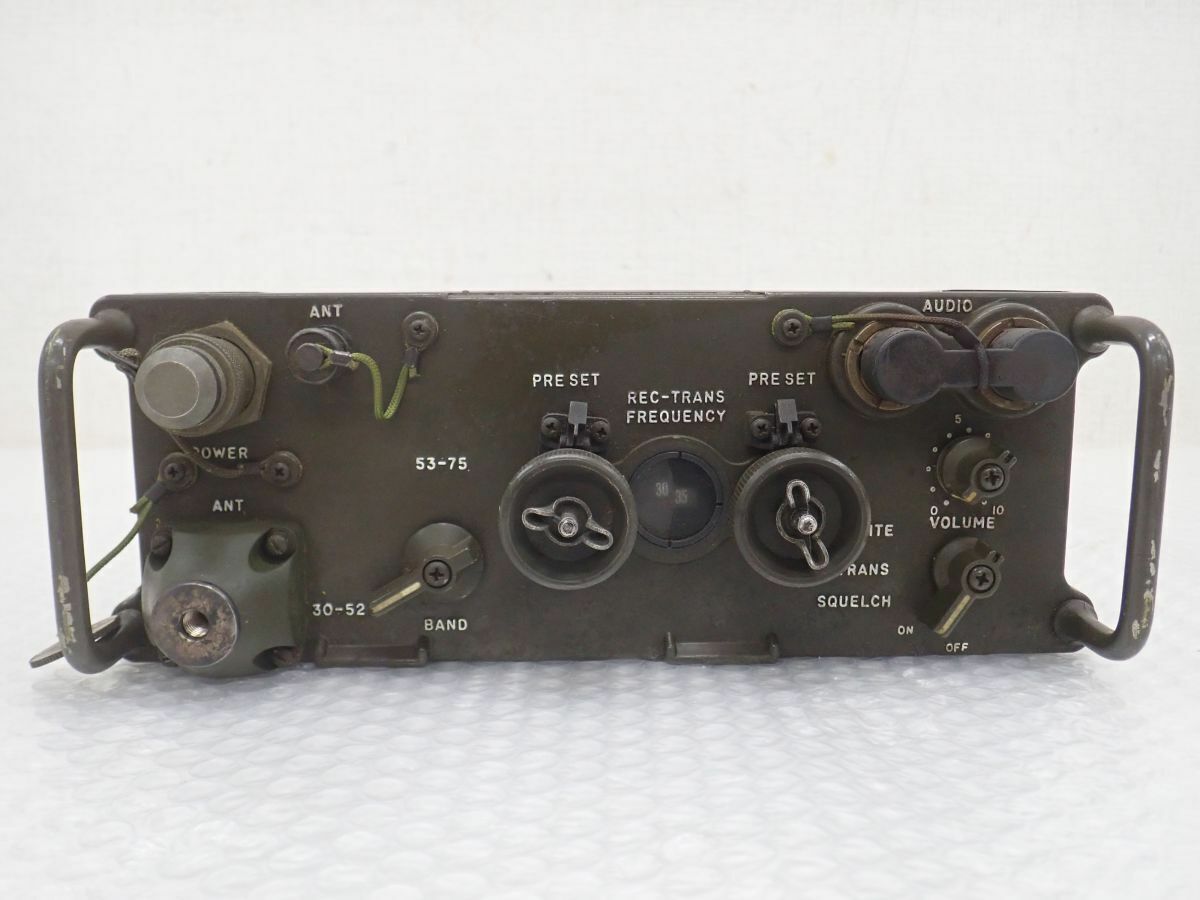 RT-841/ PRC-77 Military FM Transceiver Transmitter Collection Item