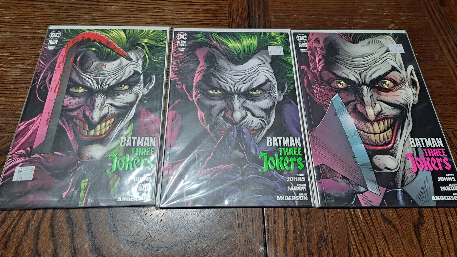  Batman: Three Jokers #1-3 Complete Set NM 2020