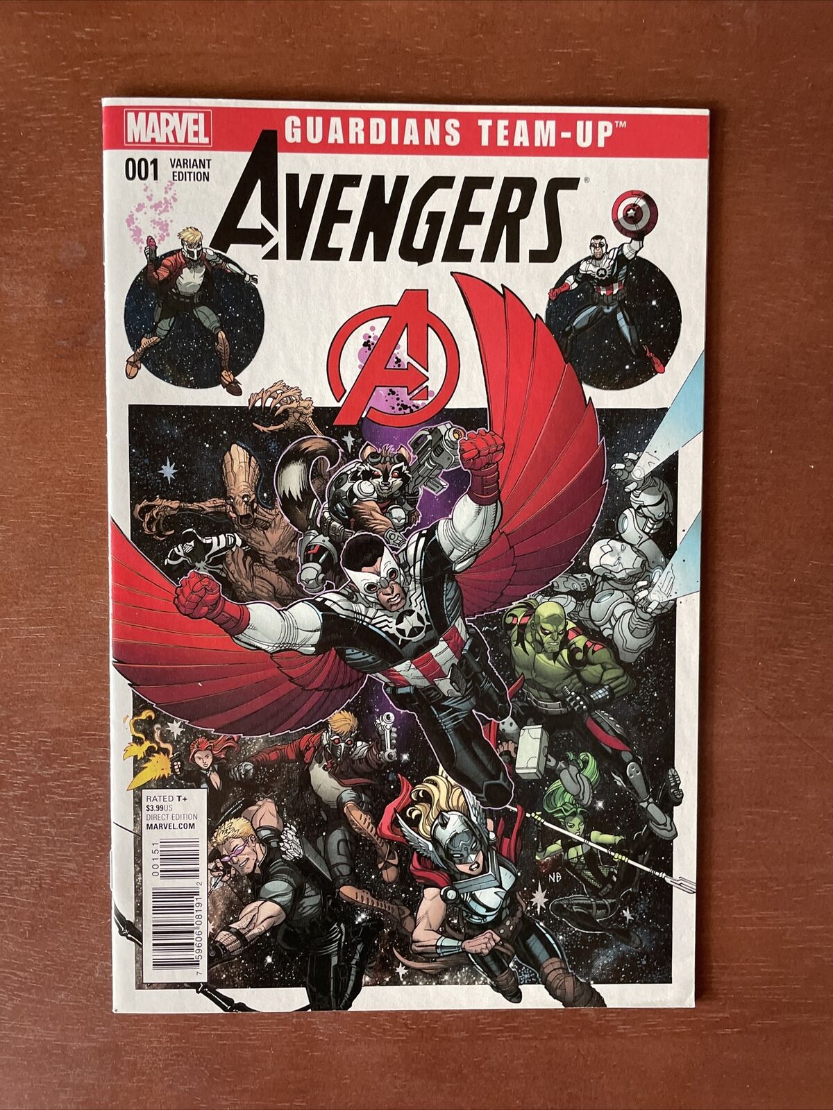 Guardians Team-Up #1 (2015) 9.4 NM Marvel Variant Edition Avengers Comic Book