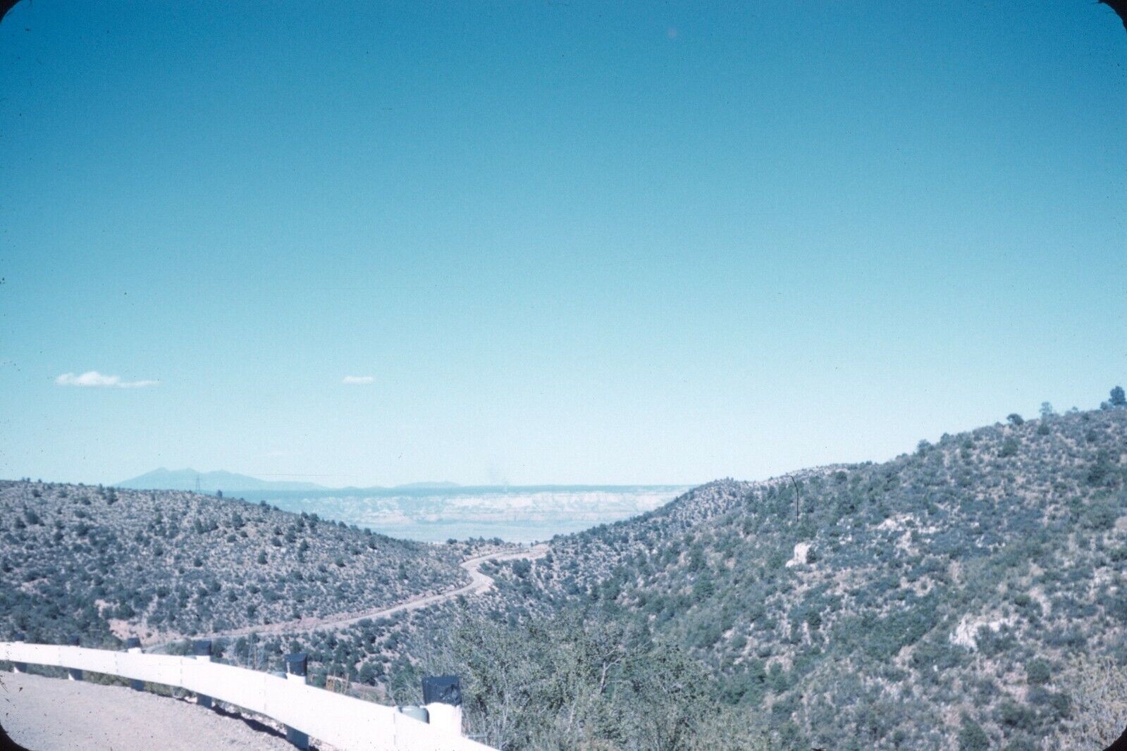 1960s Sedona Arizona Scenic Overlook Vintage 35mm Color Slide