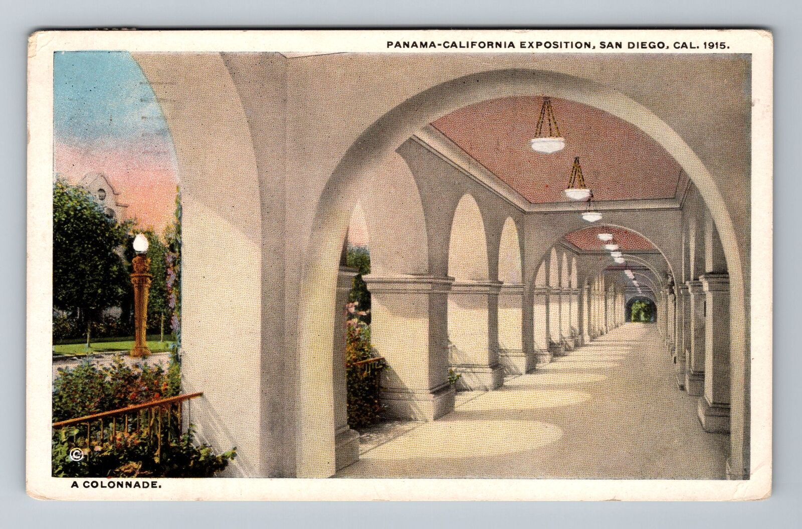 San Diego CA-California, Panama California Expostion, c1941 Vintage Postcard