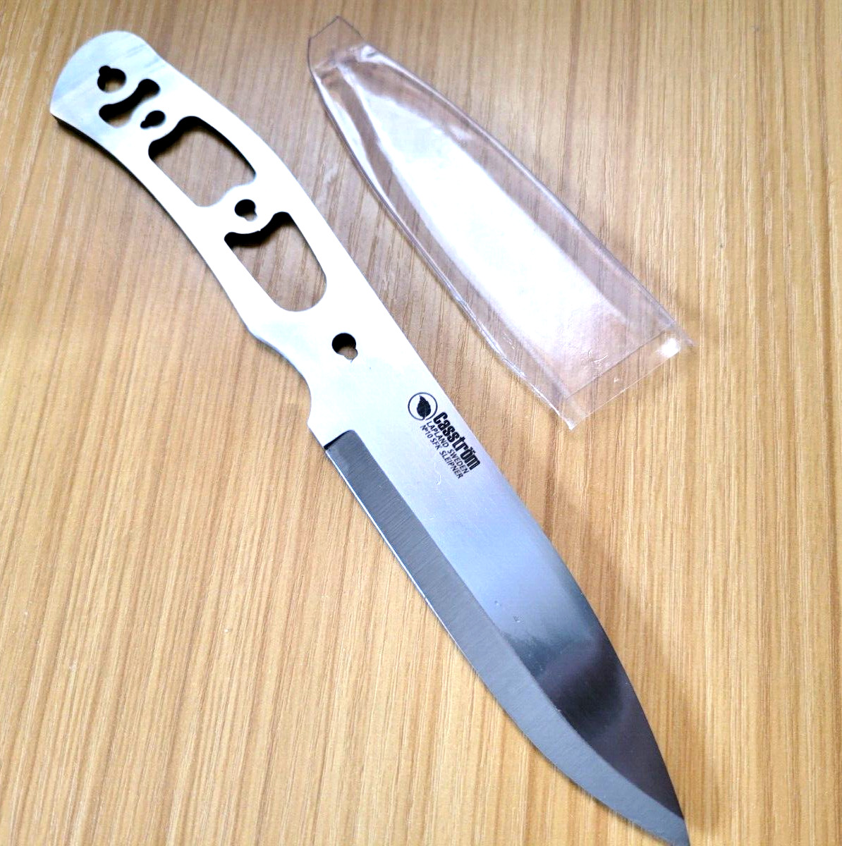 Casstrom No. 10 SKF Blade Blank Fixed Knife 4\