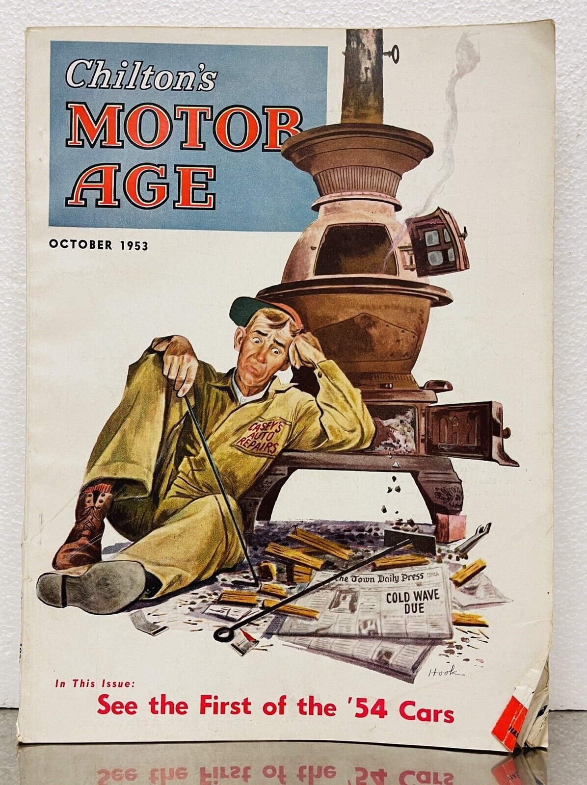 Vintage Chilton's Motor Age Magazine October 1953 First of the 1954 Cars