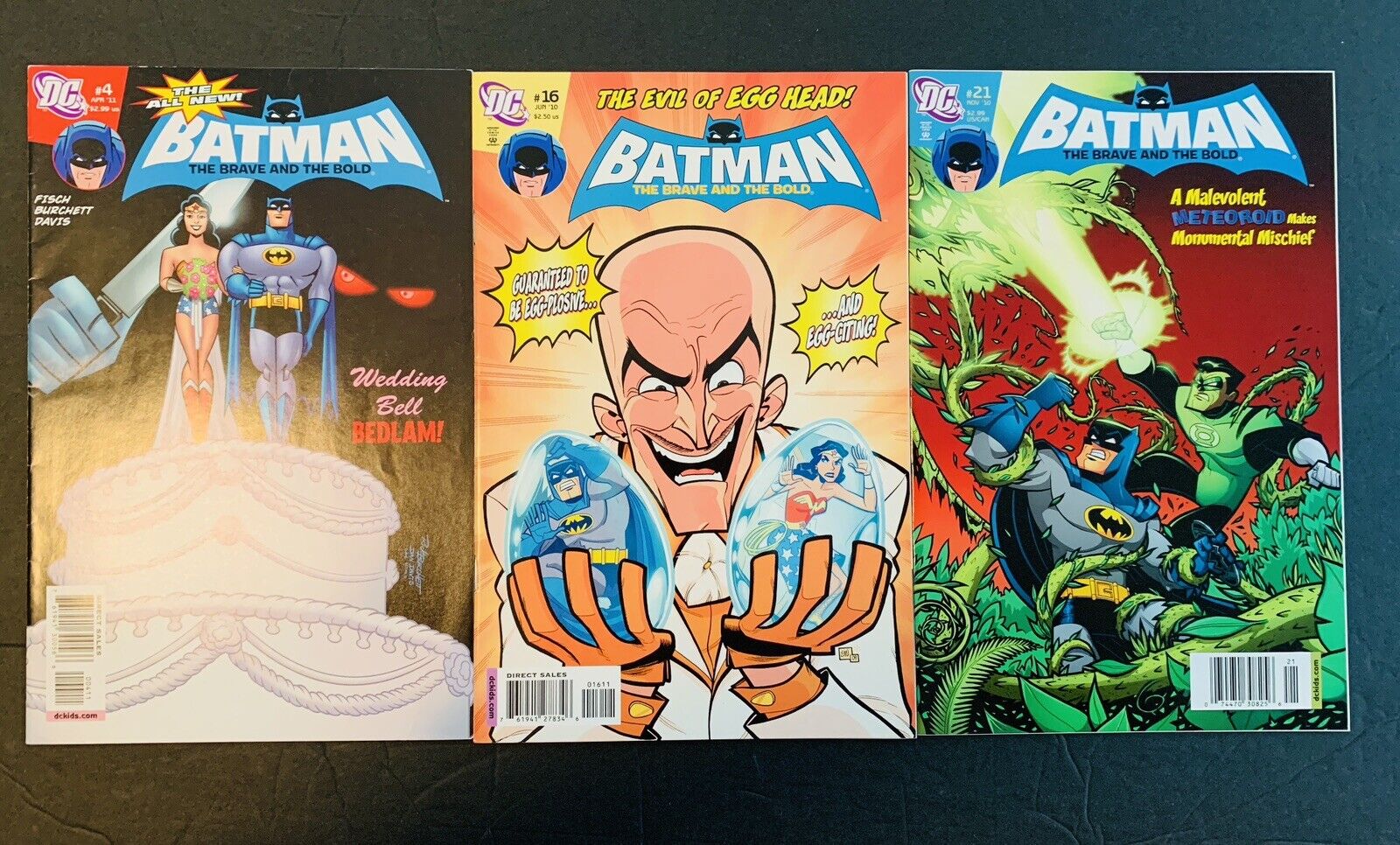 DC Comics Batman: The Brave and the Bold (2009) 3 Issue Comic Lot #4 #16 #21