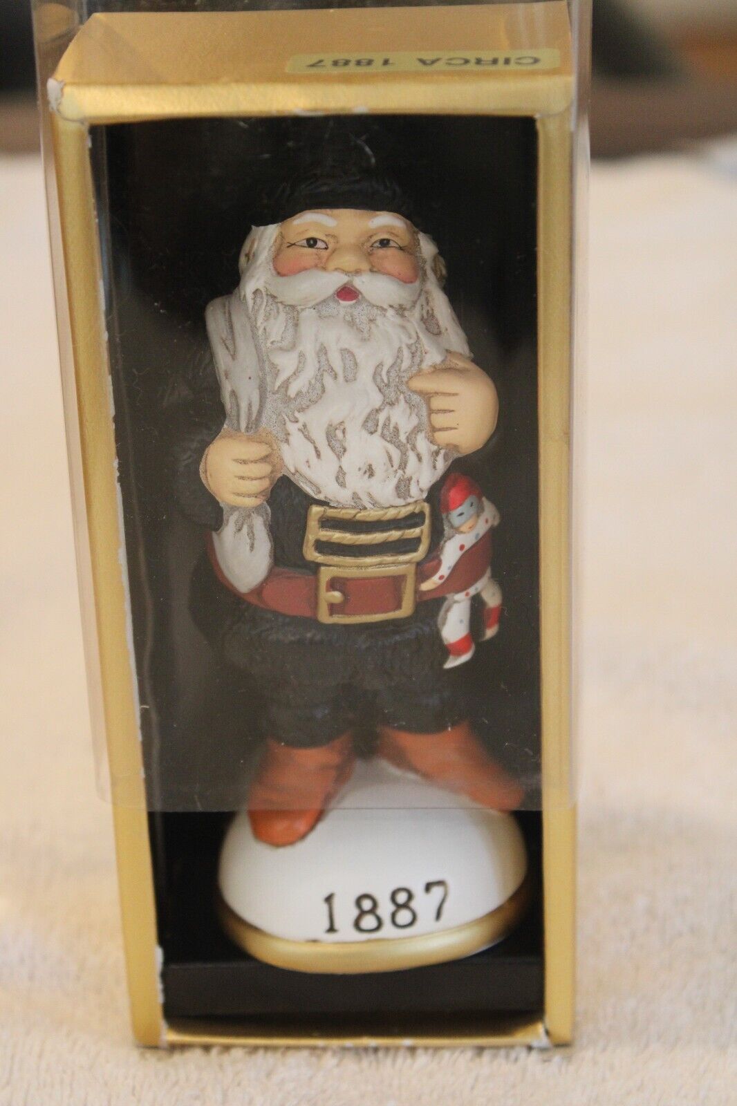 Vintage Memories Of Santa Christmas Ornament - Trojan Santa Claus USA Circa 1887