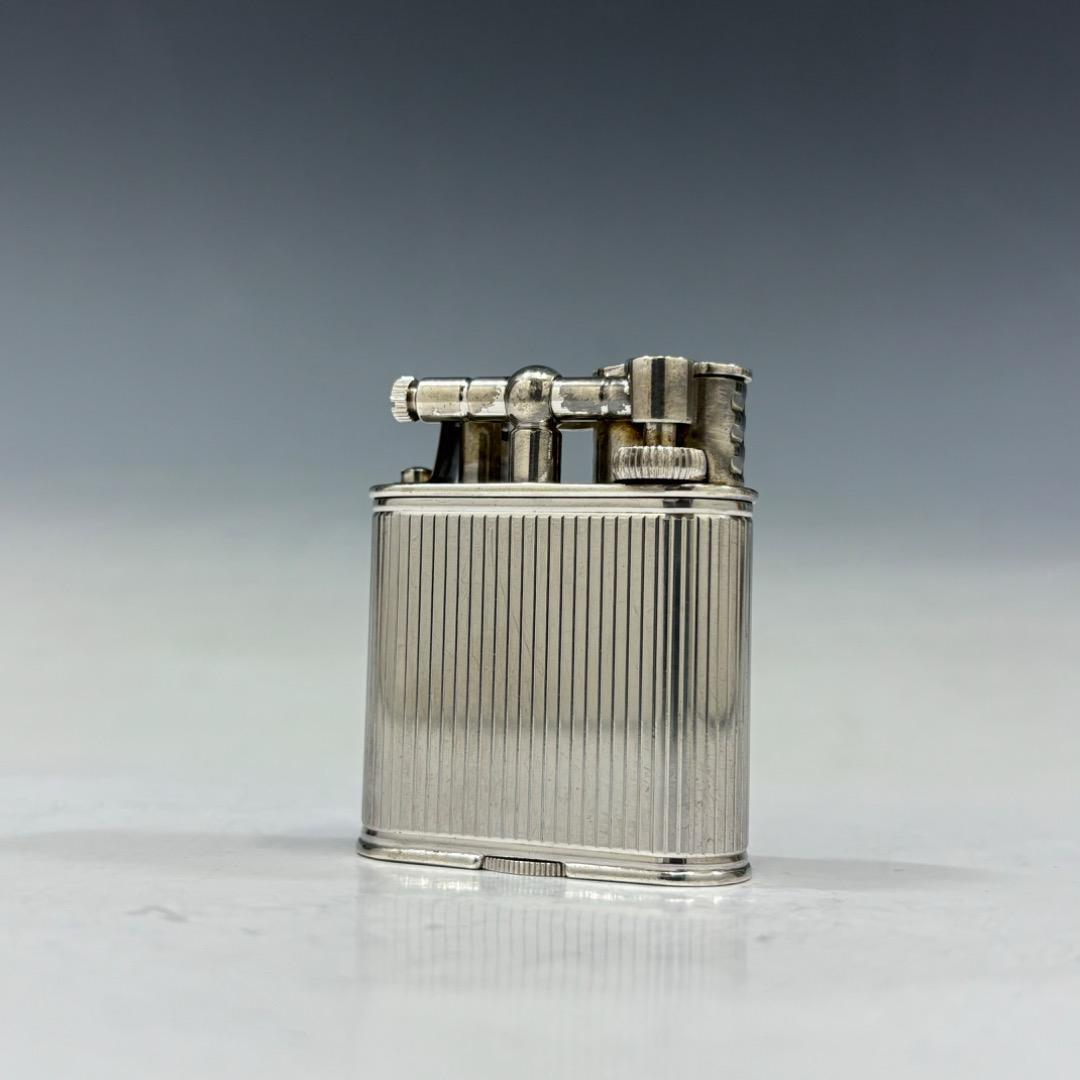 Dunhill Lighter Unique Silver Oil Lighter