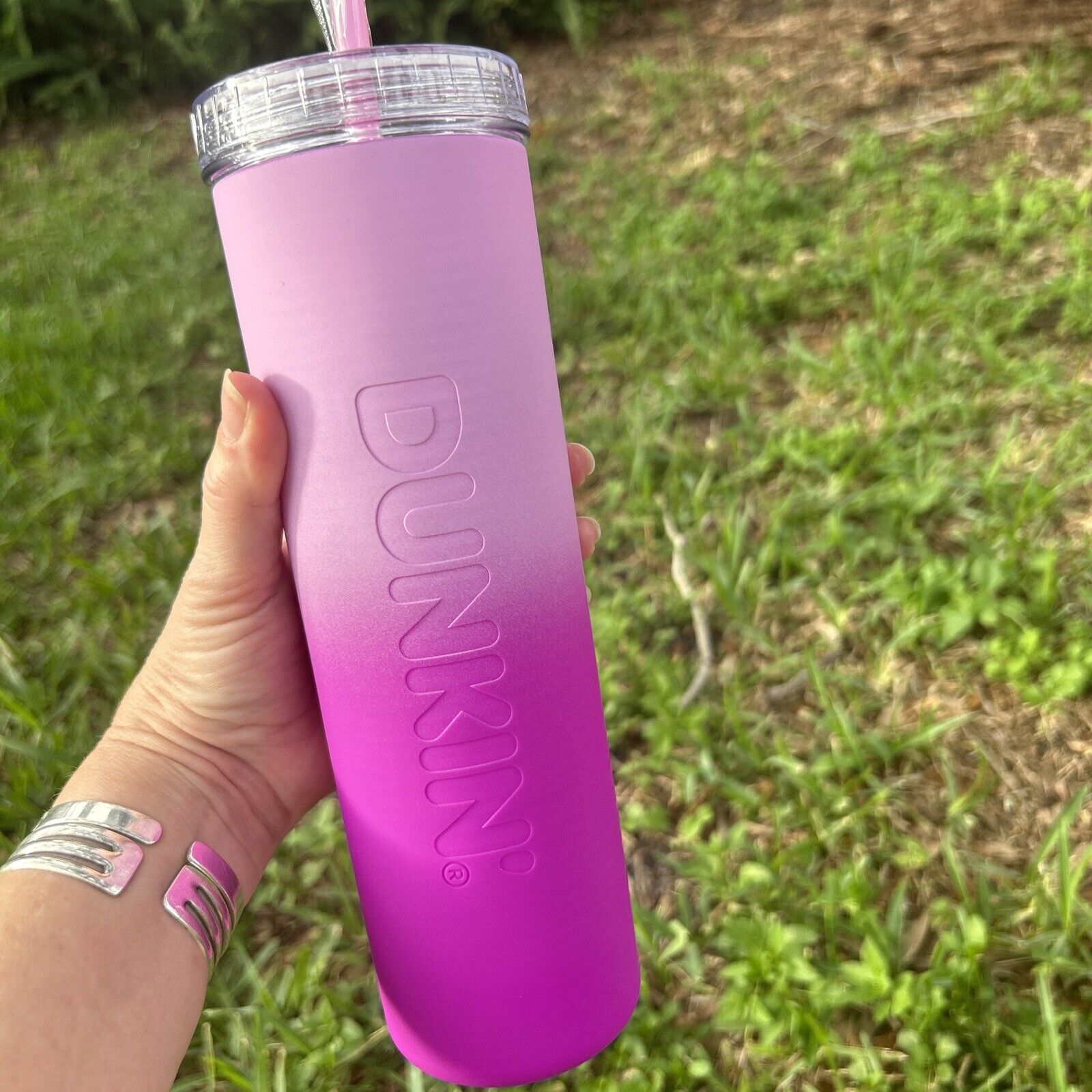 Dunkin’ Spring/Summer 2024 Collection - Purple Silicone Tumbler/Sipper