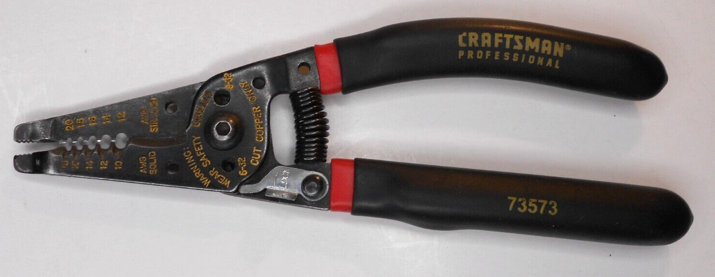 Craftsman USA Professional 73573 Wire Stripper F5