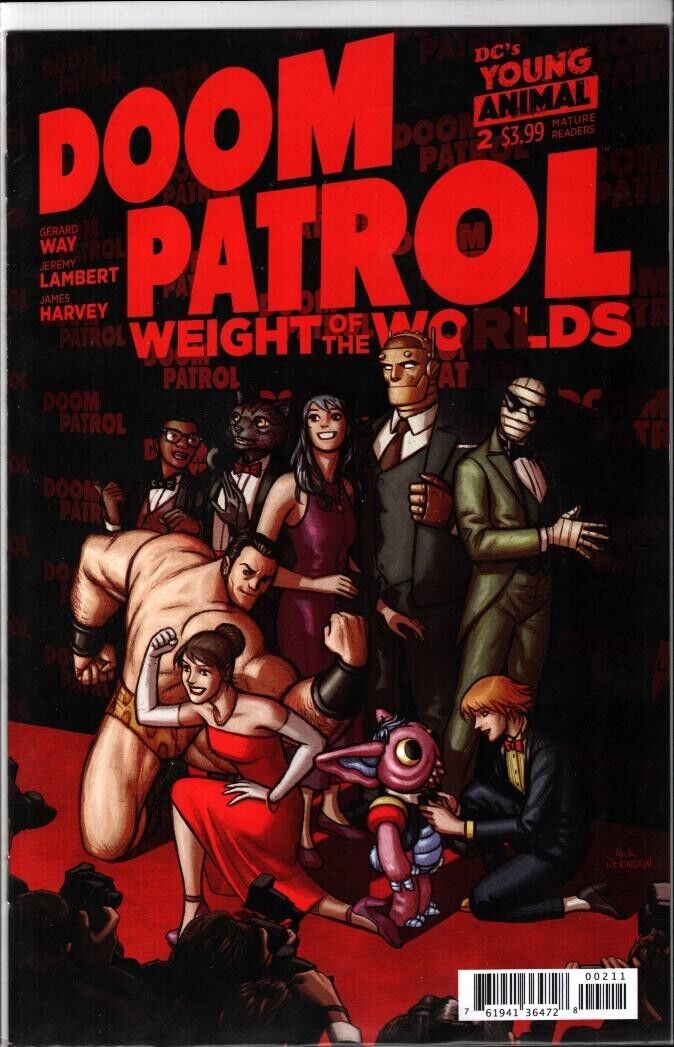 39332: DC Comics DOOM PATROL WEIGHT OF THE WORLDS #2 NM- Grade