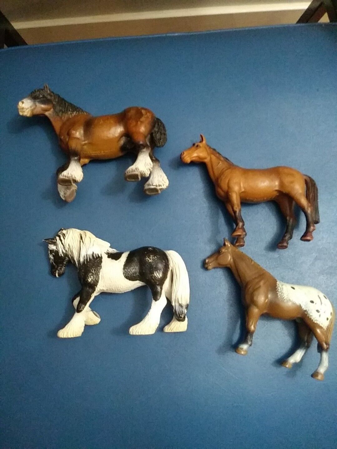 Vintage Schleich Horses Lot of 4 , 2000, 2001, 2002, 2003