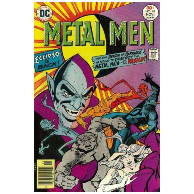 Metal Men #48  - 1963 series DC comics Fine minus Full description below [u*