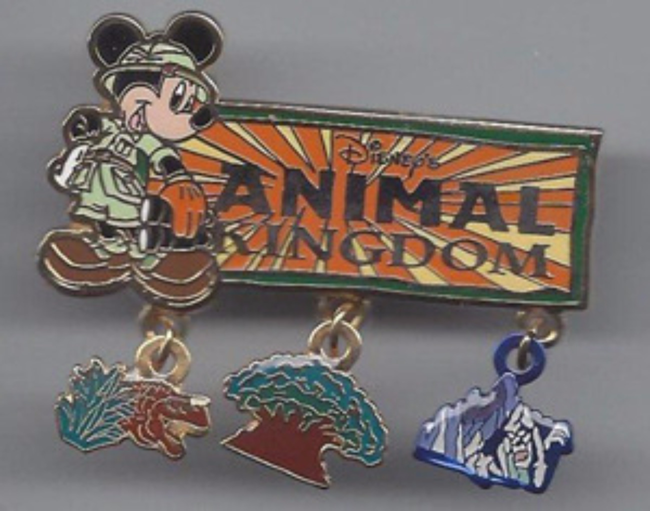 Rare Disney Pin 00056 Animal Kingdom Mickey Artist Proof LE Only 25 made AP
