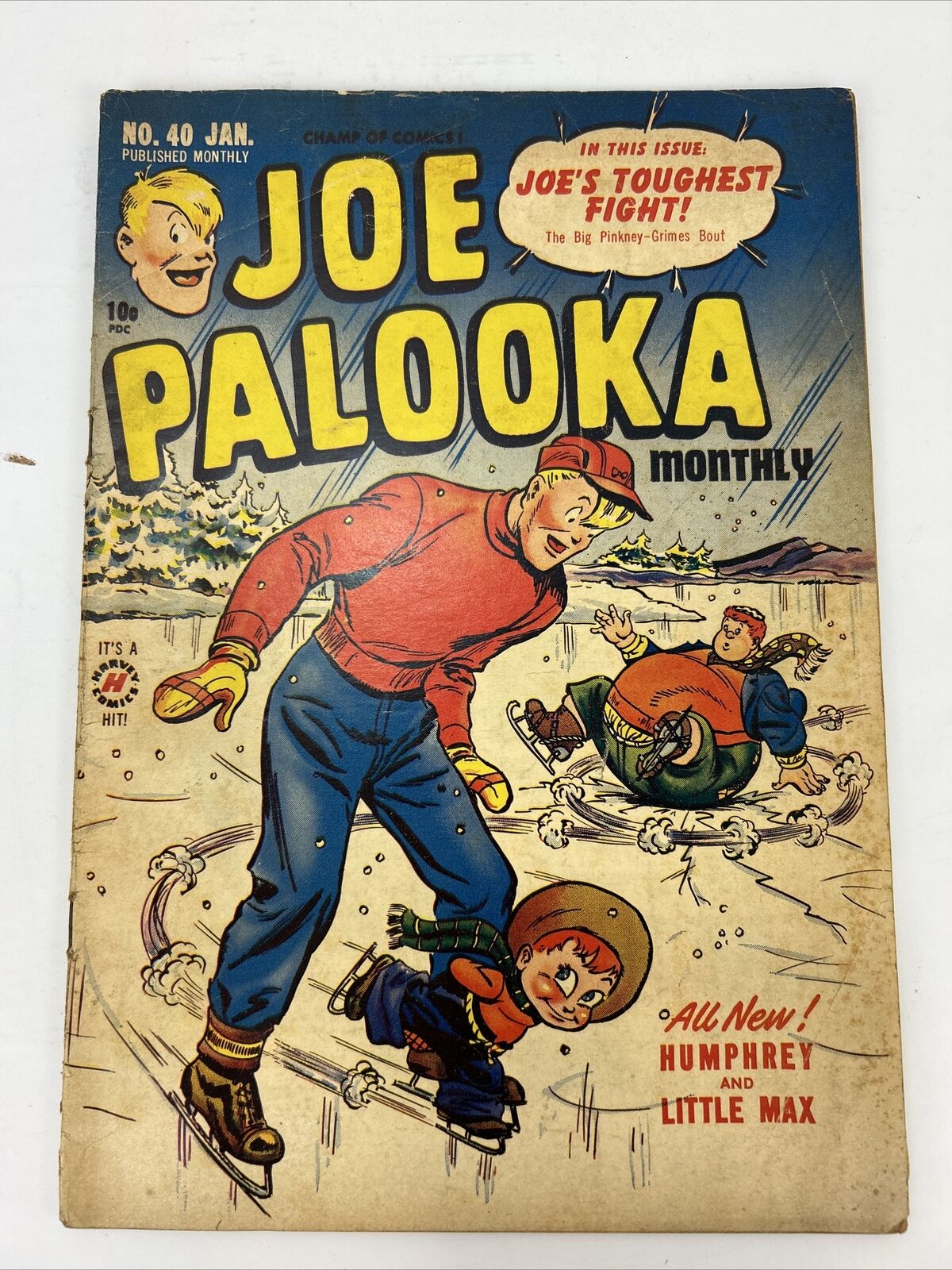 Joe Palooka Comics #40 Harvey January 1950 Ham Fisher