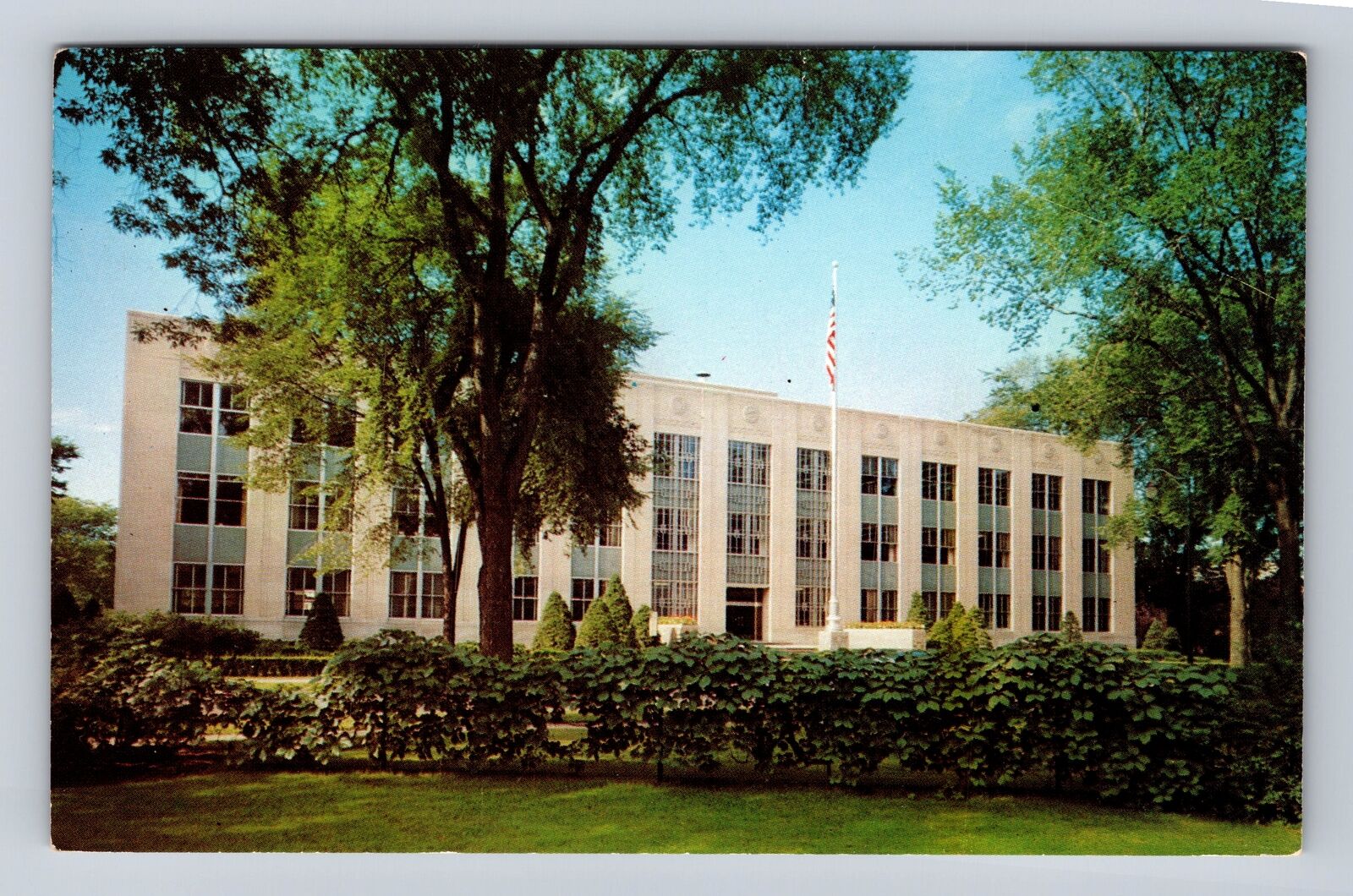 Wausau WI-Wisconsin, Employers Mutuals Of Wausau, Advertising Vintage Postcard