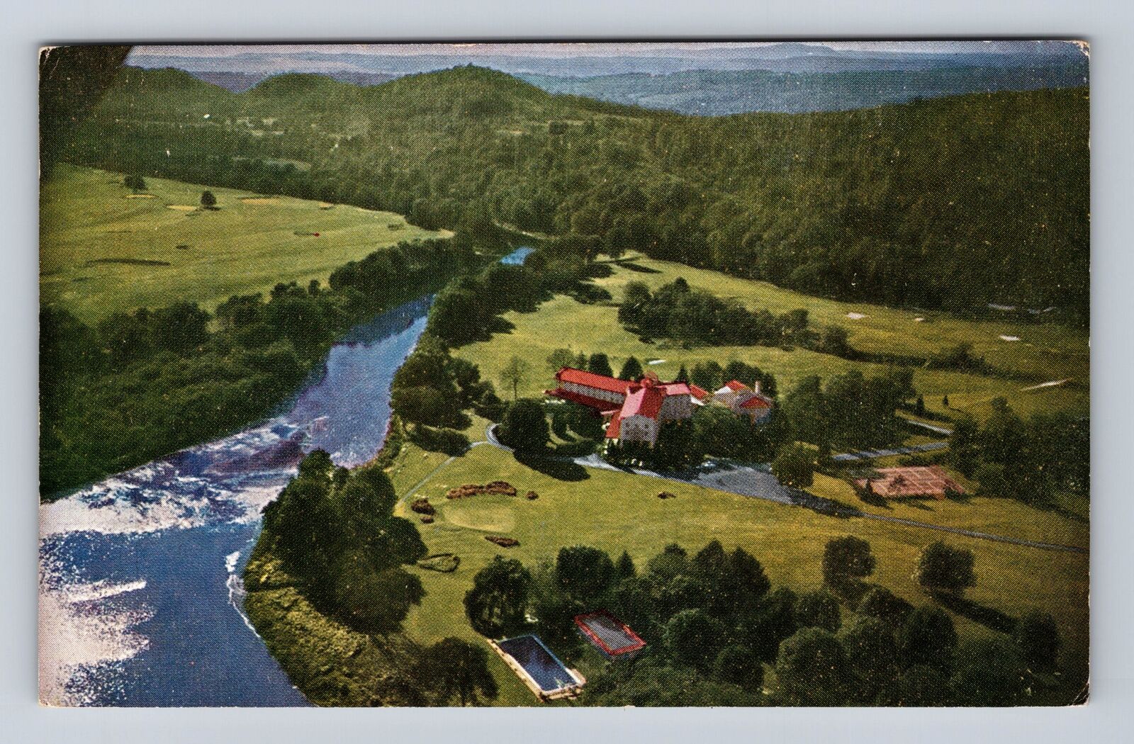 Shawnee PA-Pennsylvania, Shawnee on Delaware, Shawnee Inn, Vintage Postcard