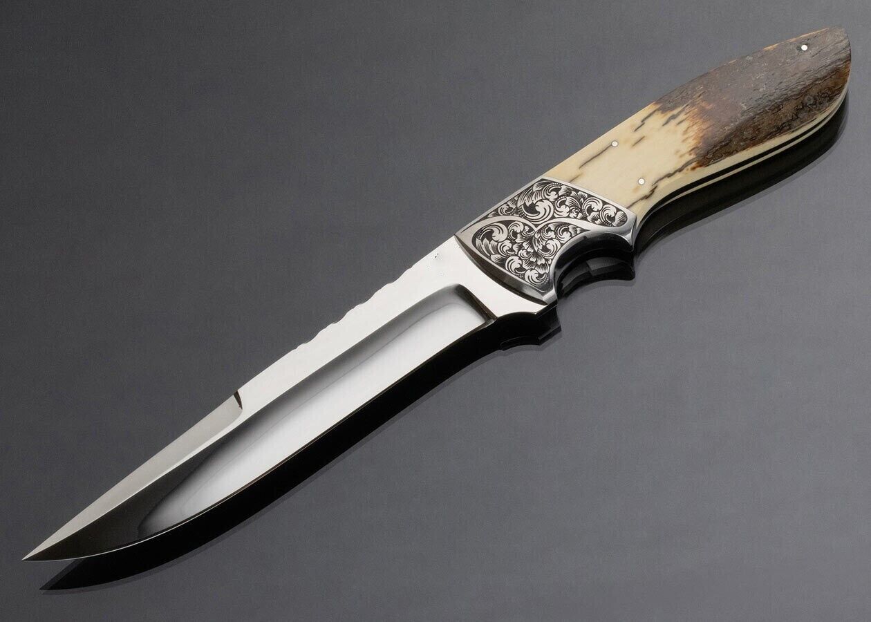 HANDMADE R.W. LOVELESS KNIVES SINGLE NUDE RIVERSIDE HUNTING KNIFE