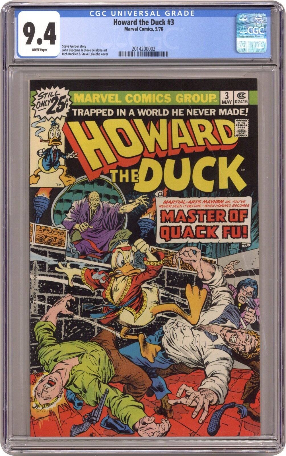 Howard the Duck #3 CGC 9.4 1976 2014200002