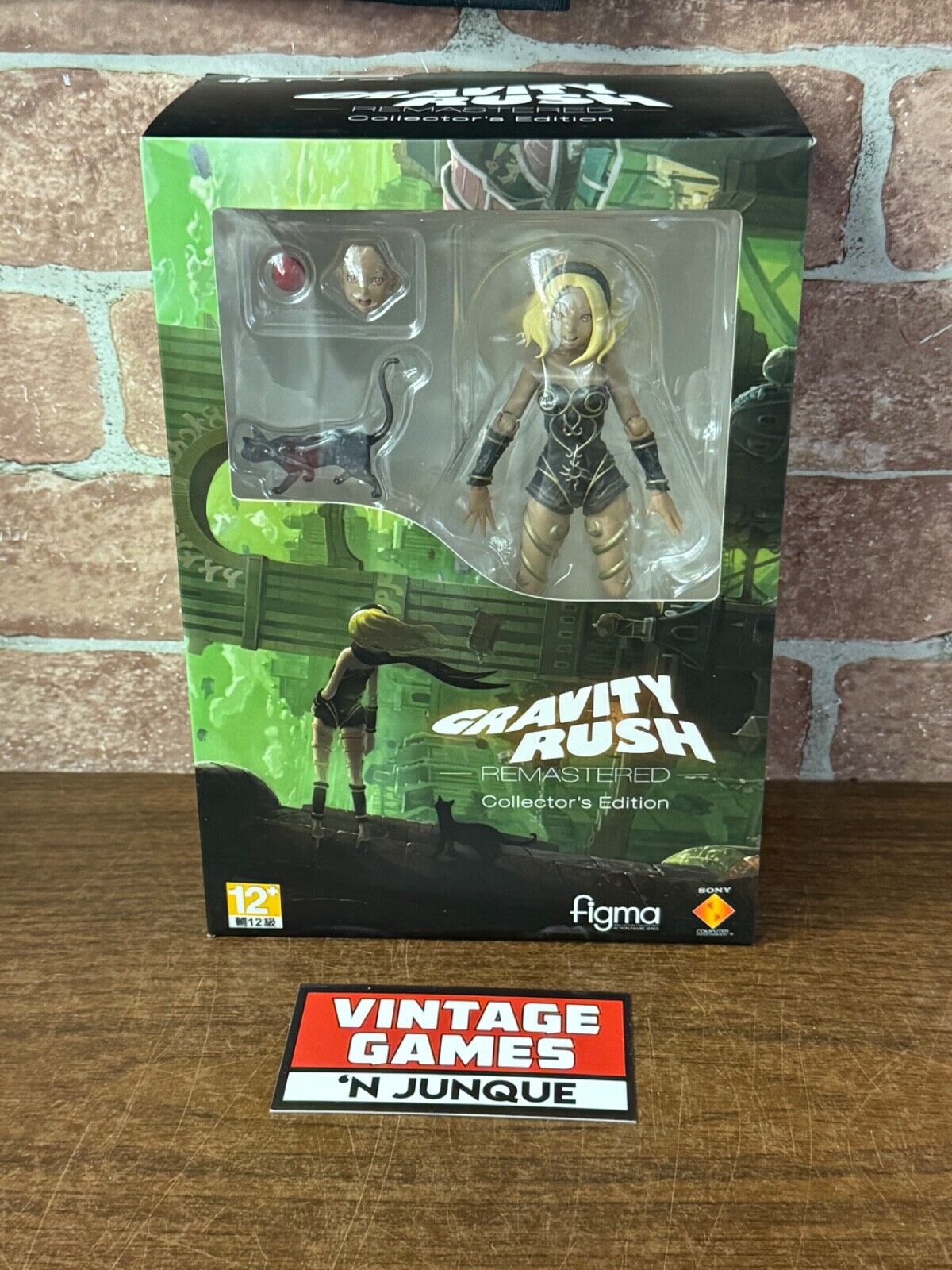 GRAVITY RUSH REMASTERED COLLECTOR\'S EDITION CHINESE+ENGLISH VER. FIGMA CIB