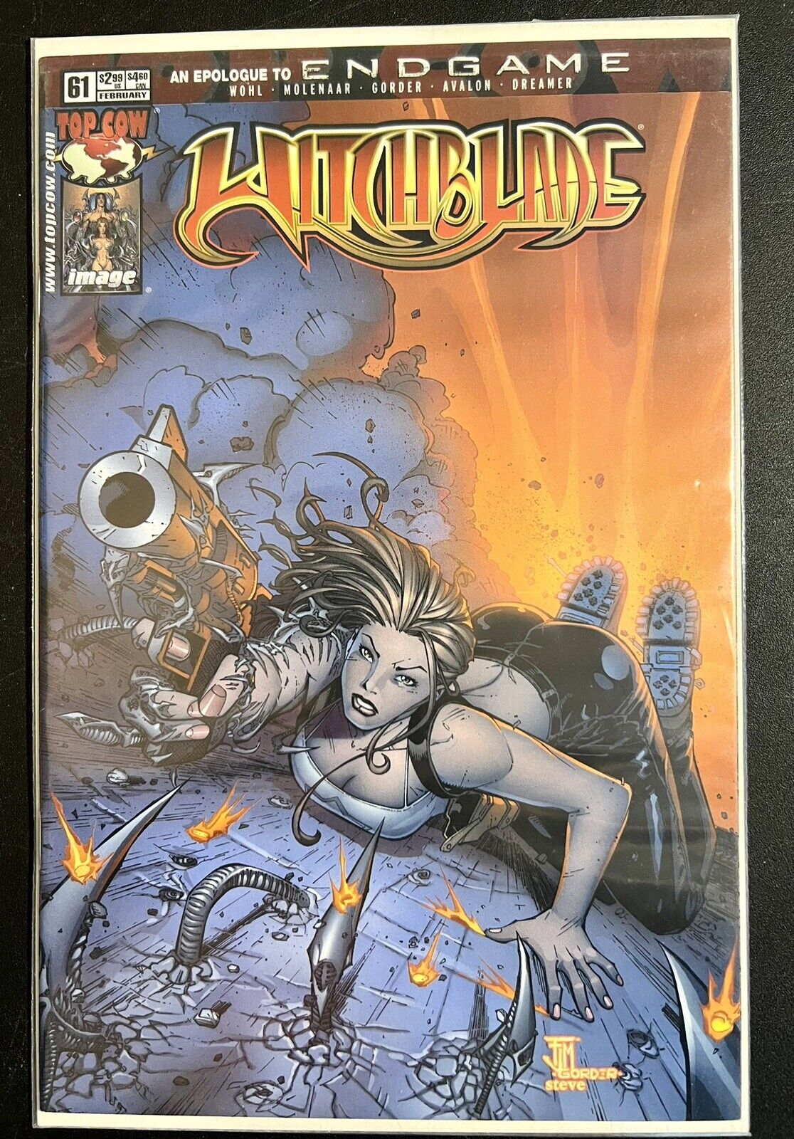 Witchblade~#61~Endgame Prelude~Top Cow~Image~2002~First Print~Excellent Conditio