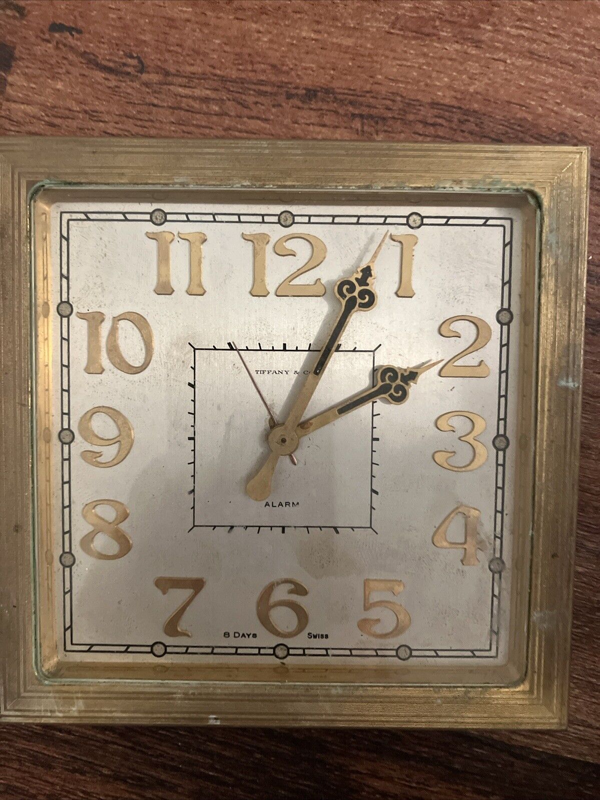 Antique Tiffany & Co 6 Day Travel Clock
