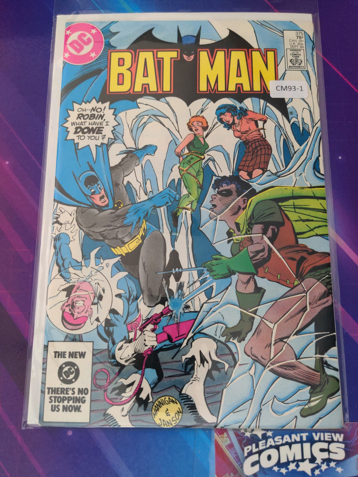 BATMAN #375 VOL. 1 HIGH GRADE DC COMIC BOOK CM93-1