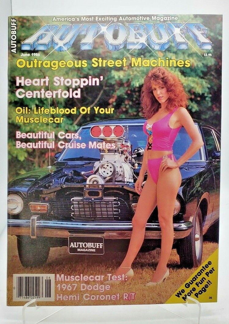 Autobuff Magazine June 1986 1967 Dodge Hemi Coroner R/T Musclecar Test