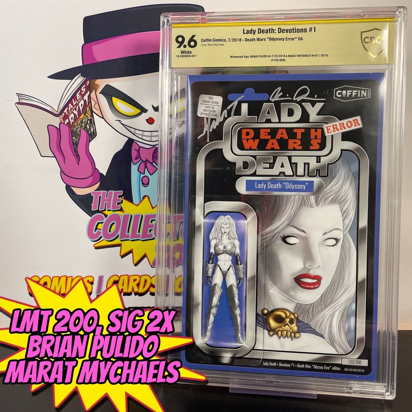 Lady Death Devotions #1 Star Wars Odyssey Signed Marat Mychaels Pulido Lmt /200