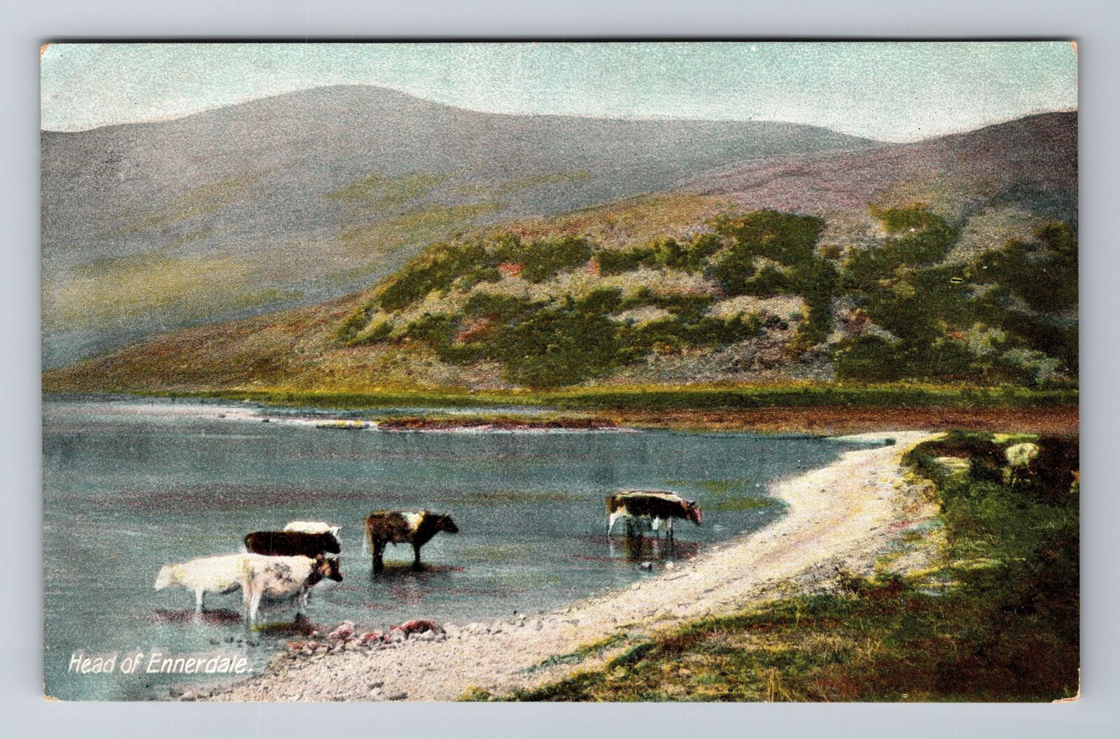 Ennderdale-England, Lake Area, Antique, Vintage Souvenir Postcard