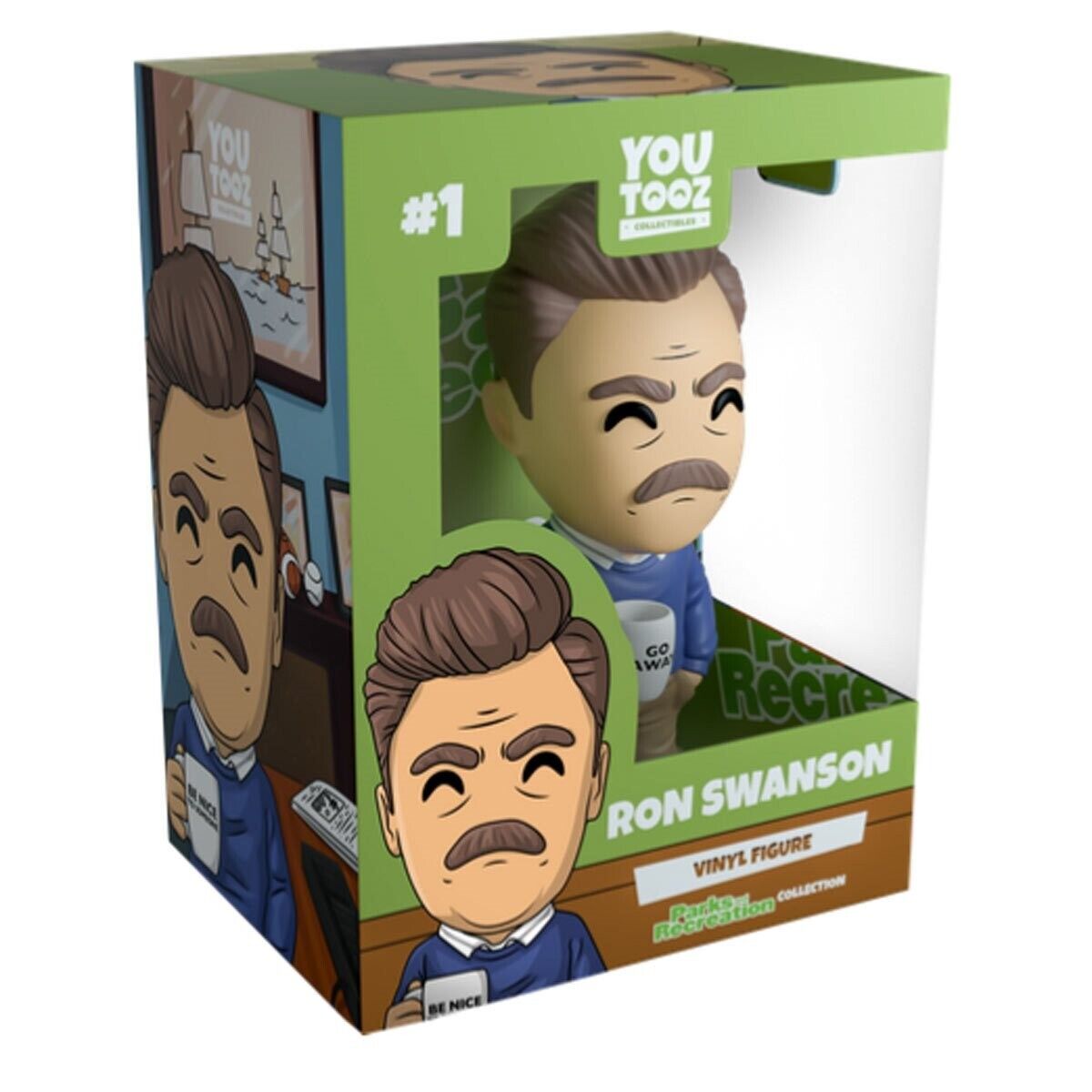 Youtooz: Parks and Recreation Collection - Ron Swanson Vinyl Figure #1