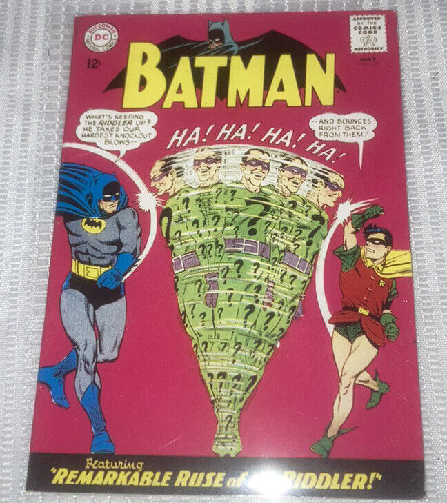 Batman #171 (2005) 1st Appearance Silver Age Riddler 4 in x 3 in Size Mini Comic