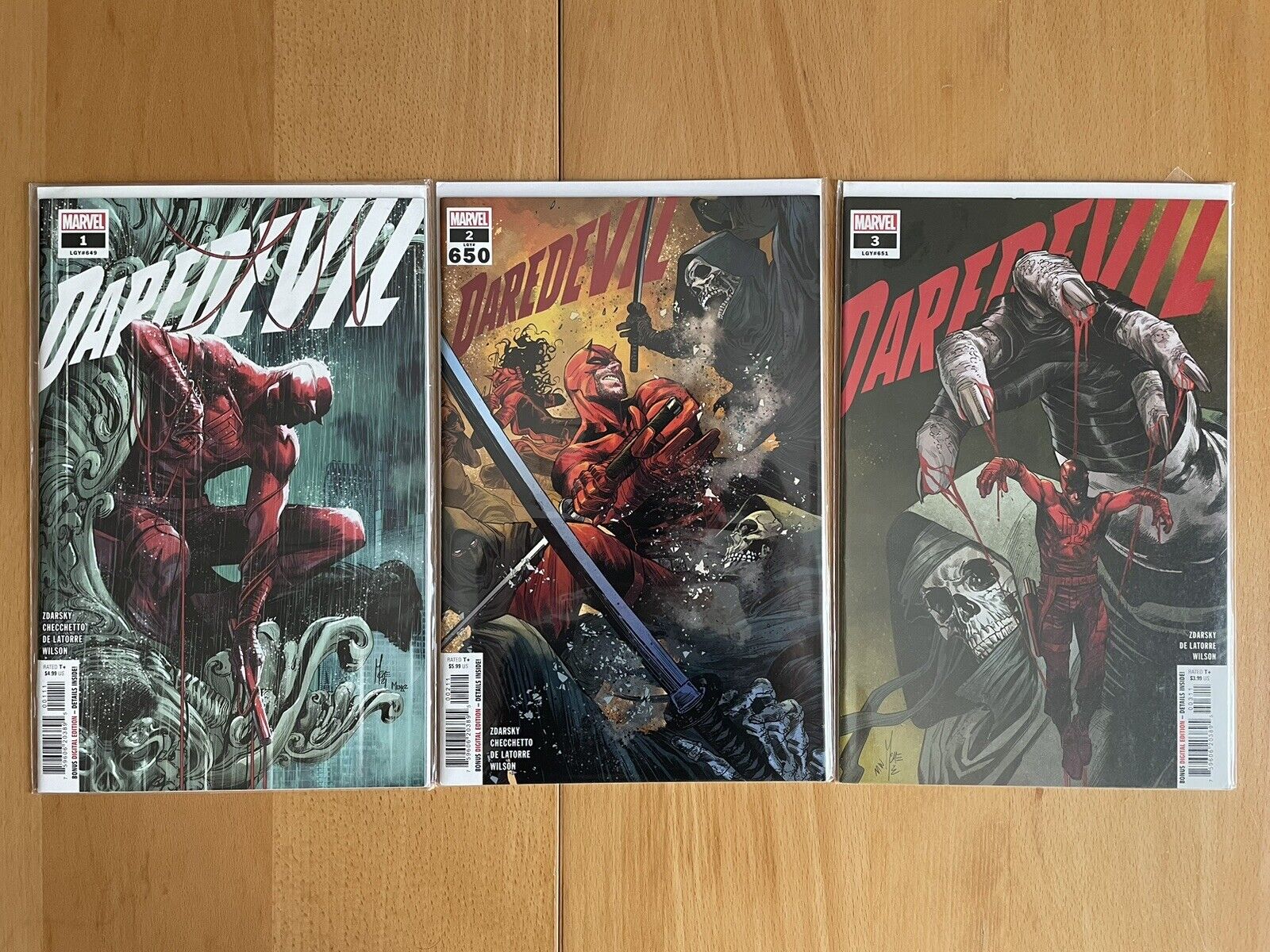 Daredevil (2022) 1-14 + Woman Without Fear 1-3 Zdarsky High Grade