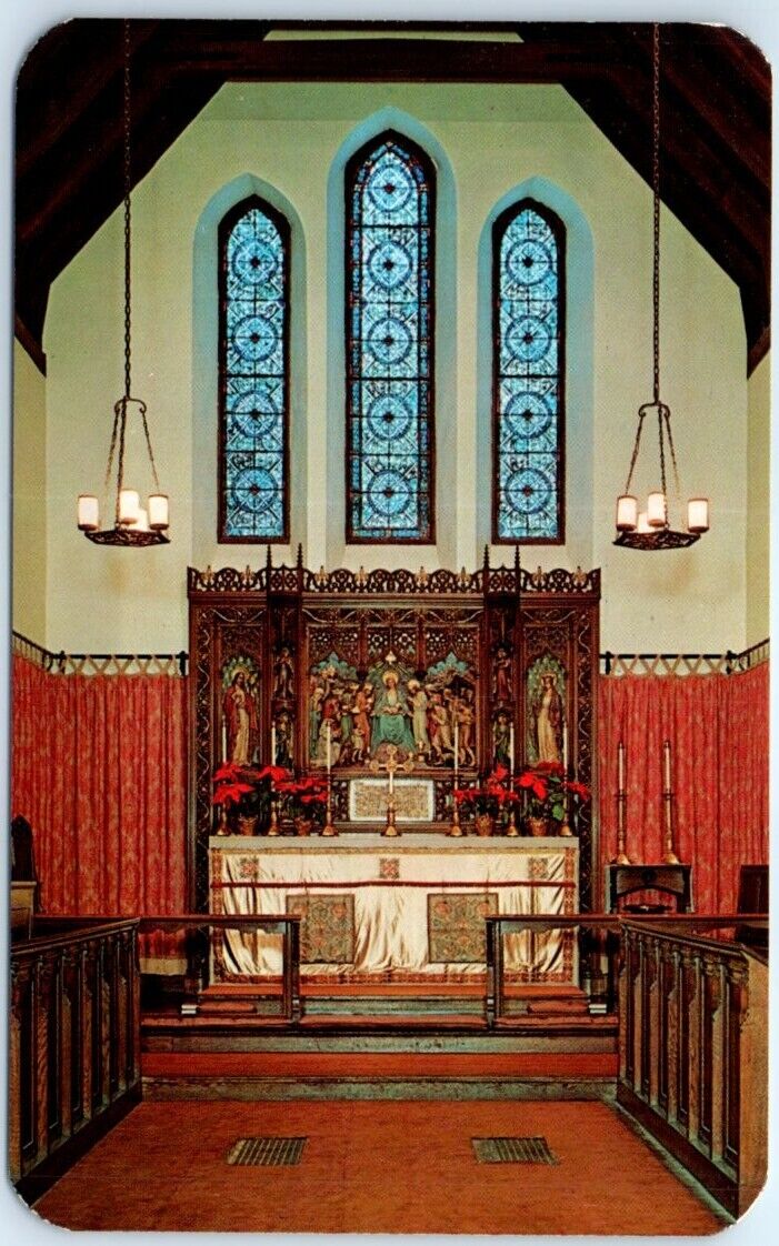 Postcard - St. James Episcopal Church, Lake Delaware, Delhi, New York, USA