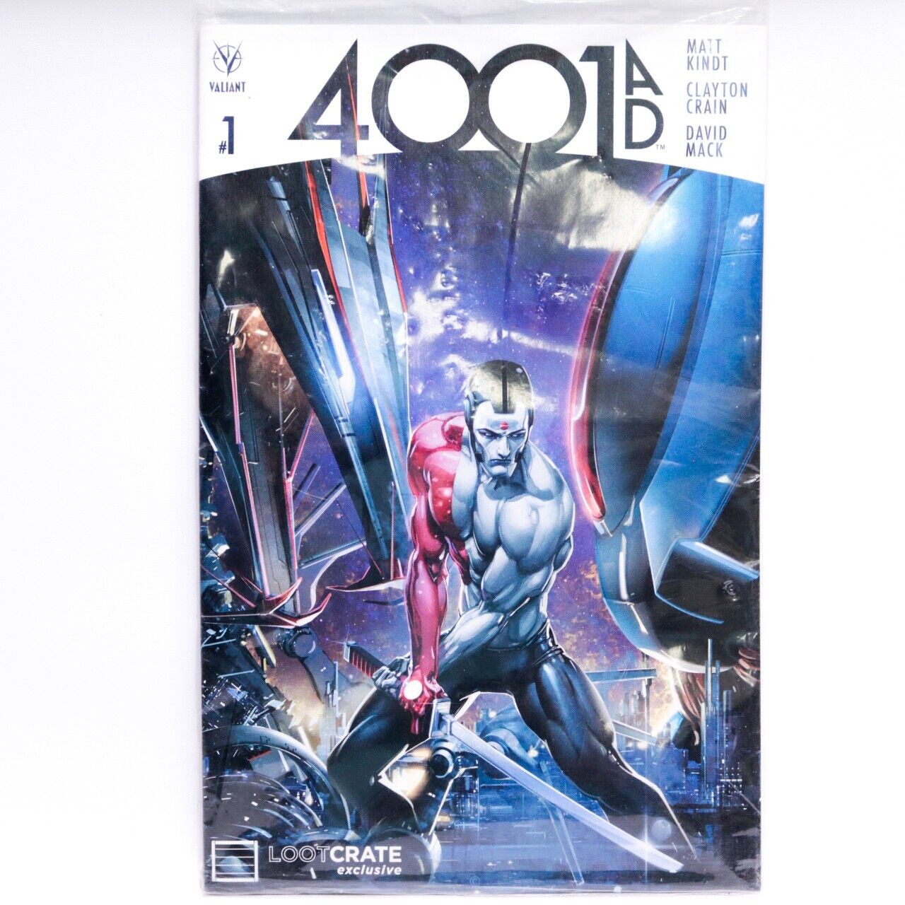 4001 AD Comic Book by Valiant #1 - Loot Crate