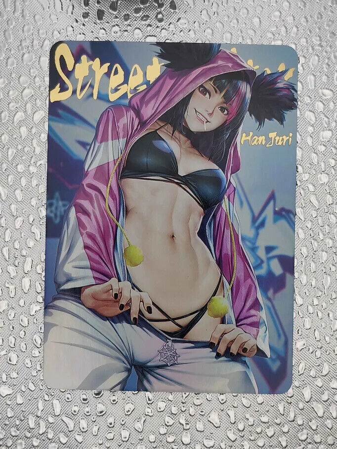 Han Juri Street Fighter Waifu Anime Card Goddess Story CCG