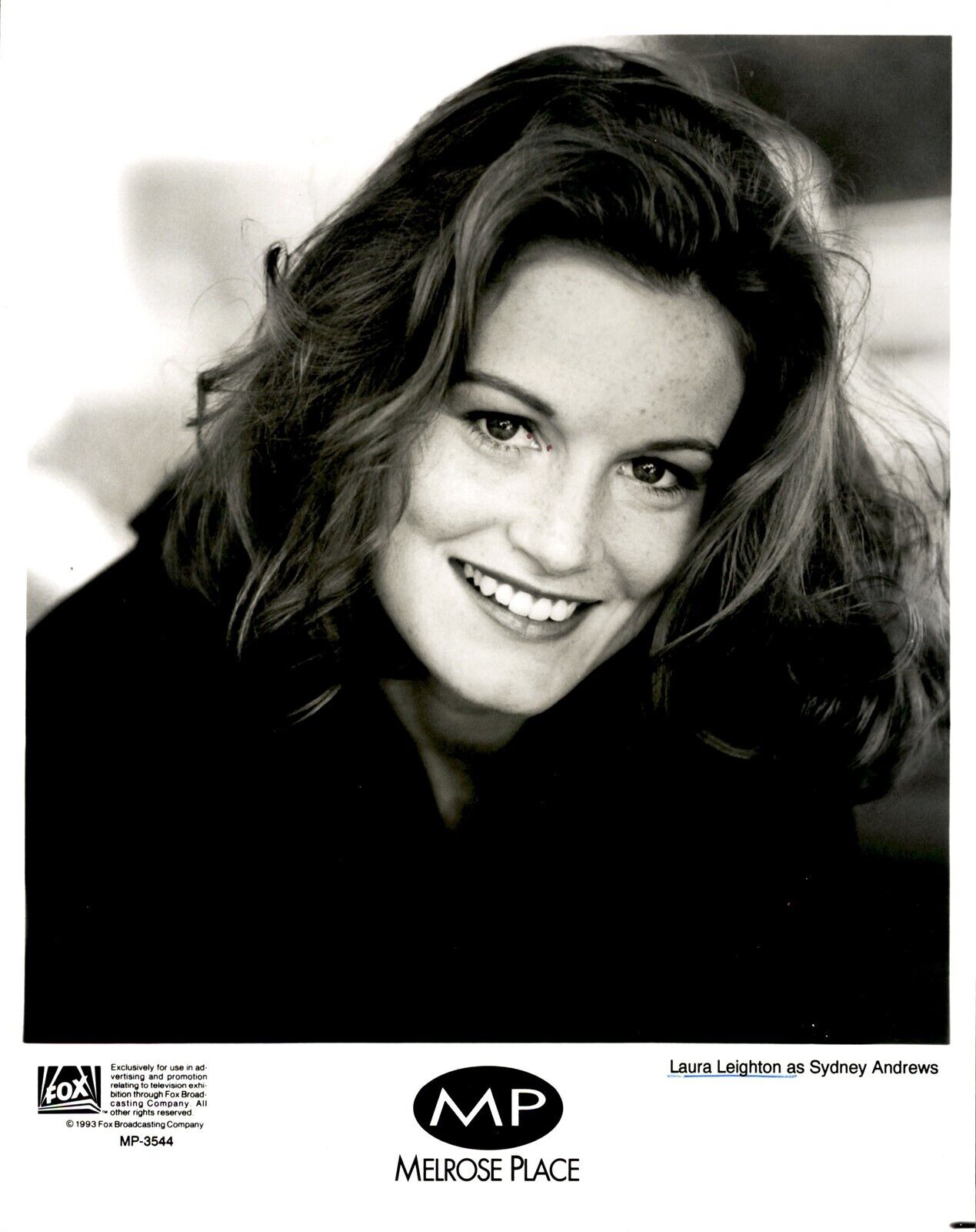 LD306 1993 Original Photo LAURA LEIGHTON Star Actress MELROSE PLACE Hit Series