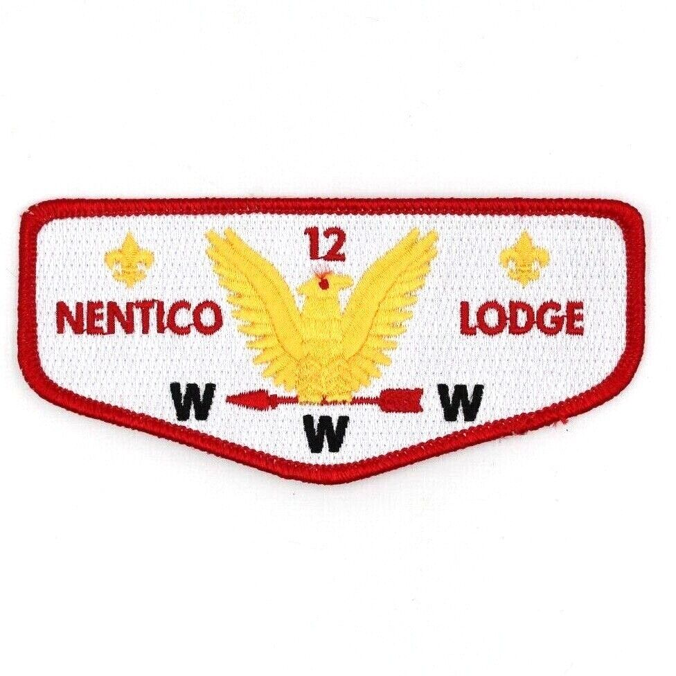 ERROR Black WWW Nentico Lodge 12 Flap Baltimore Area Council Patch OA BSA MD