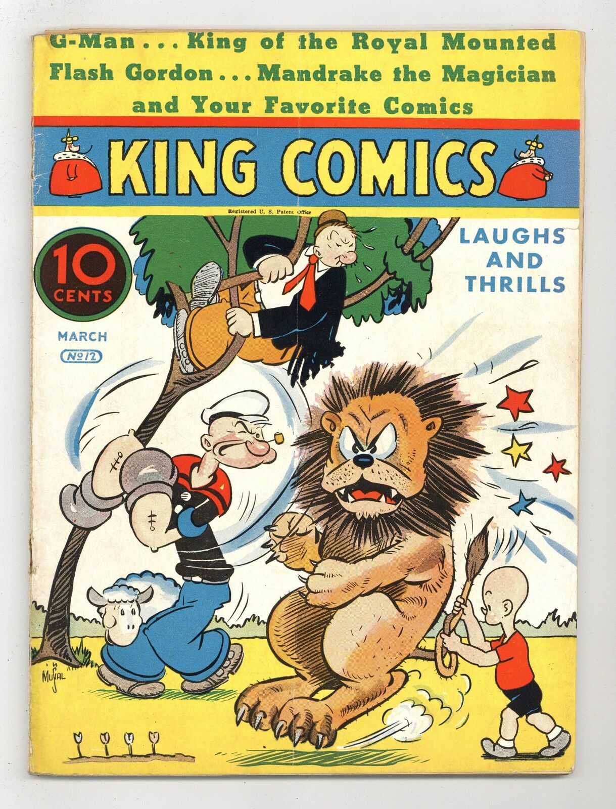 King Comics #12 GD+ 2.5 1937