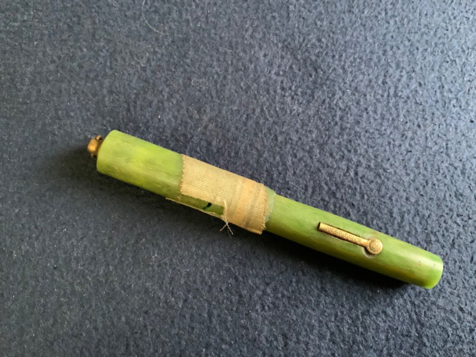 1920\'s Morrison\'s Green ring-top Fountain pen