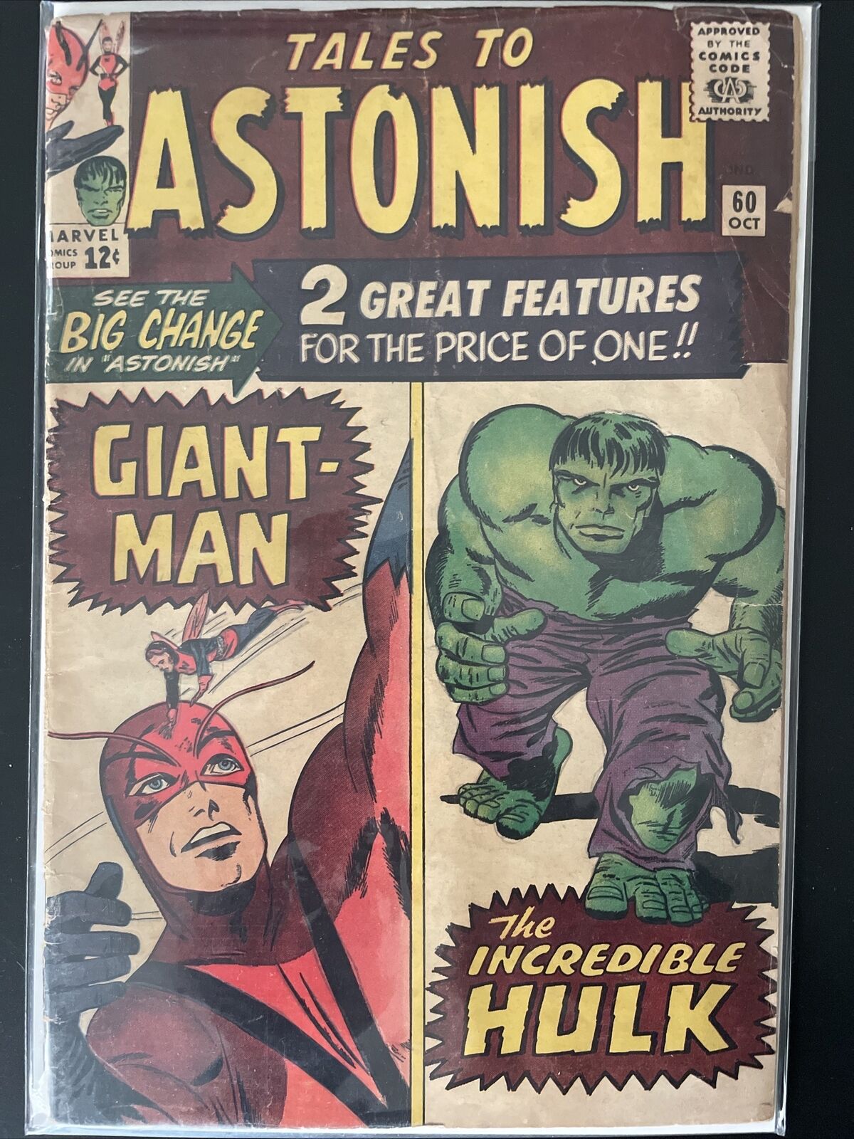 Tales To Astonish #60 (Marvel) Incredible Hulk Giant-Man