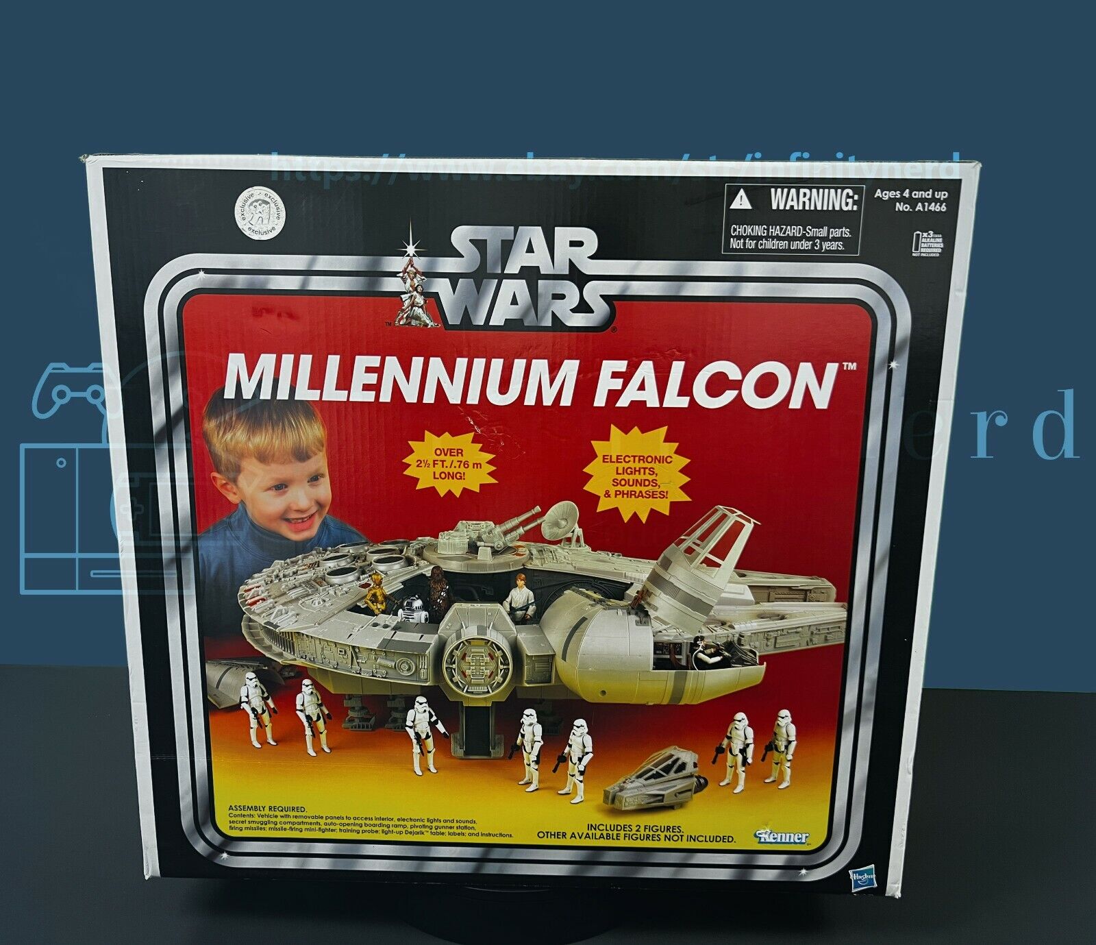 Star Wars Vintage Collection Millennium Falcon Toys R Us Exclusive 2012