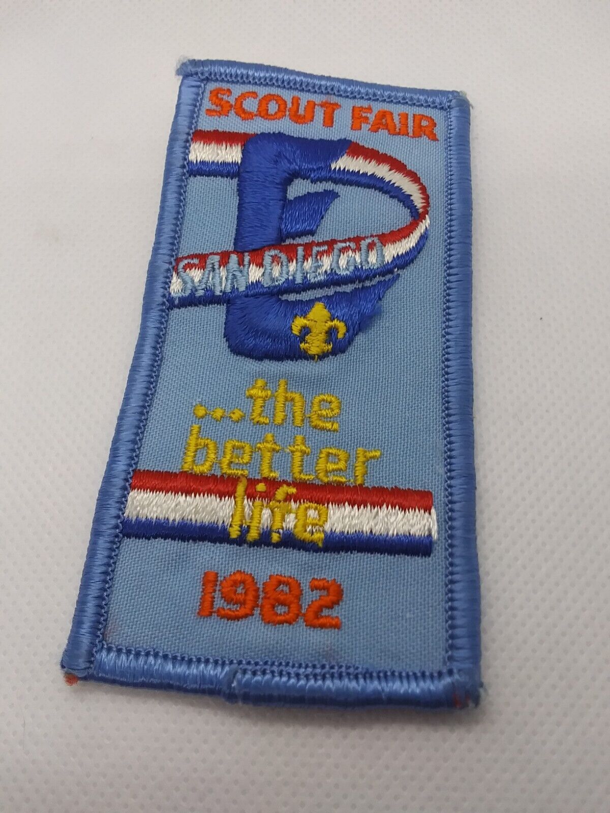 Vintage 1982 BSA Scout Fair San Diego The Better Life Patch