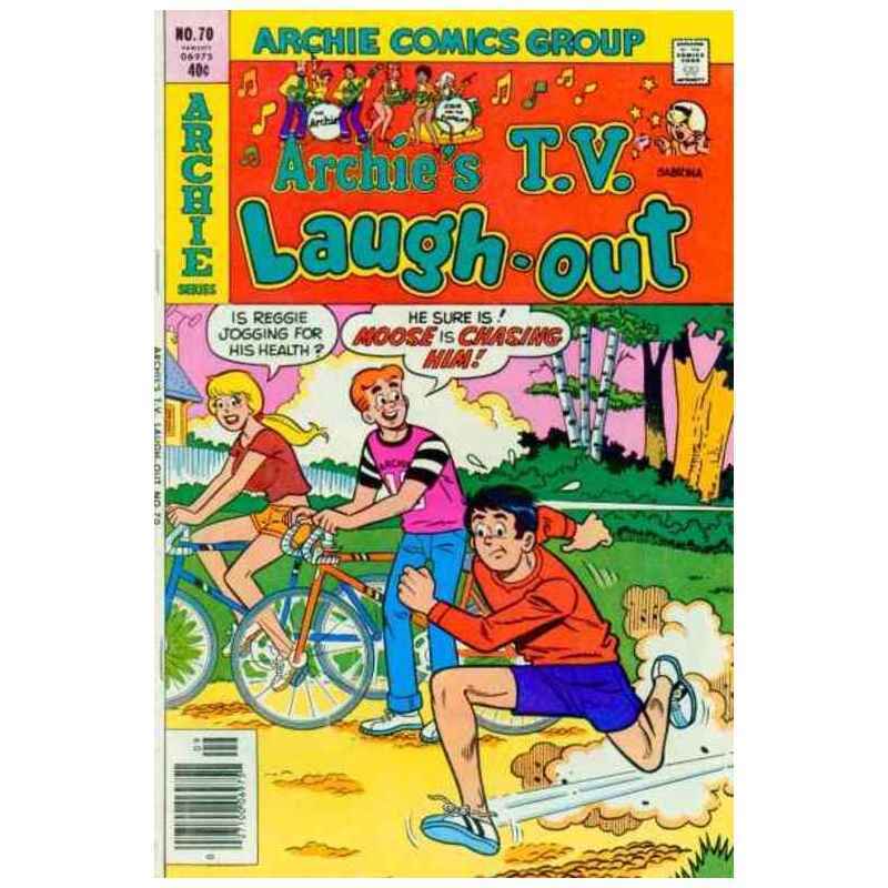 Archie\'s TV Laugh-Out #70 Archie comics Fine+ Full description below [y`