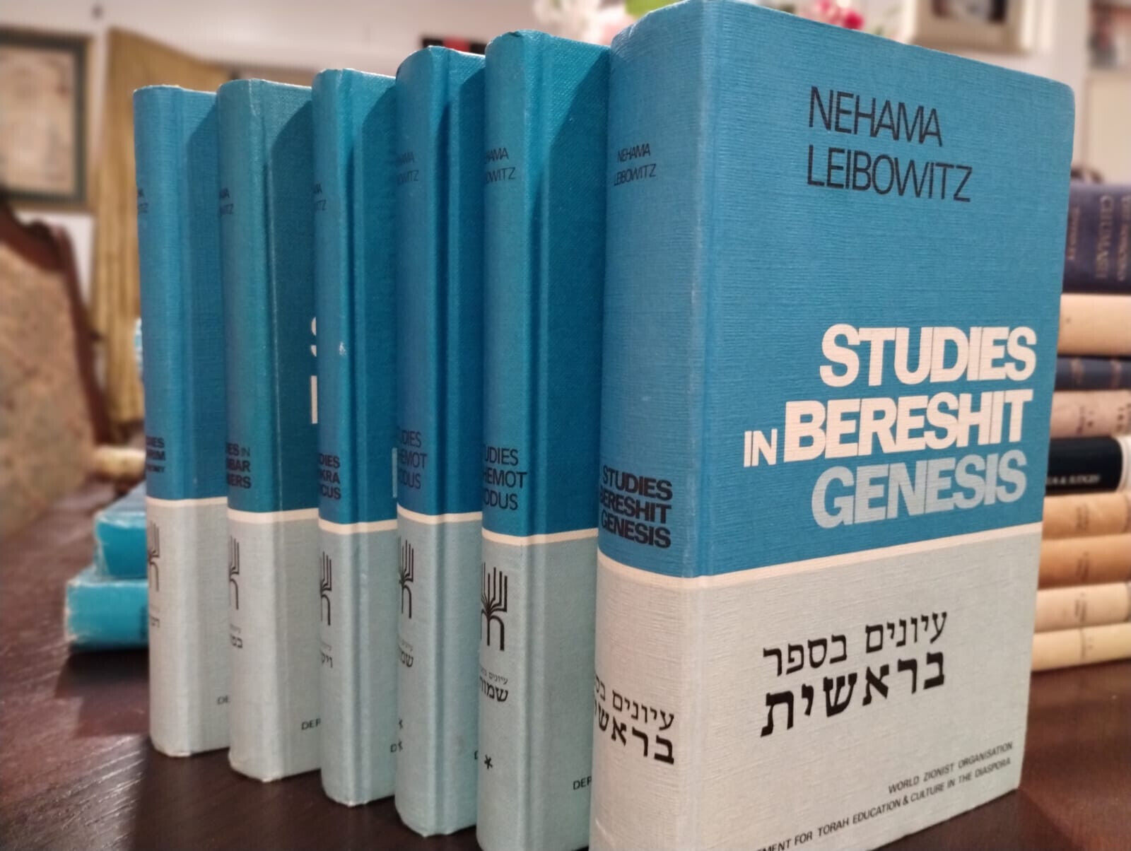 RARE Nechama Leibowitz - Complete Set of Study in The Torah (6 Vol.)