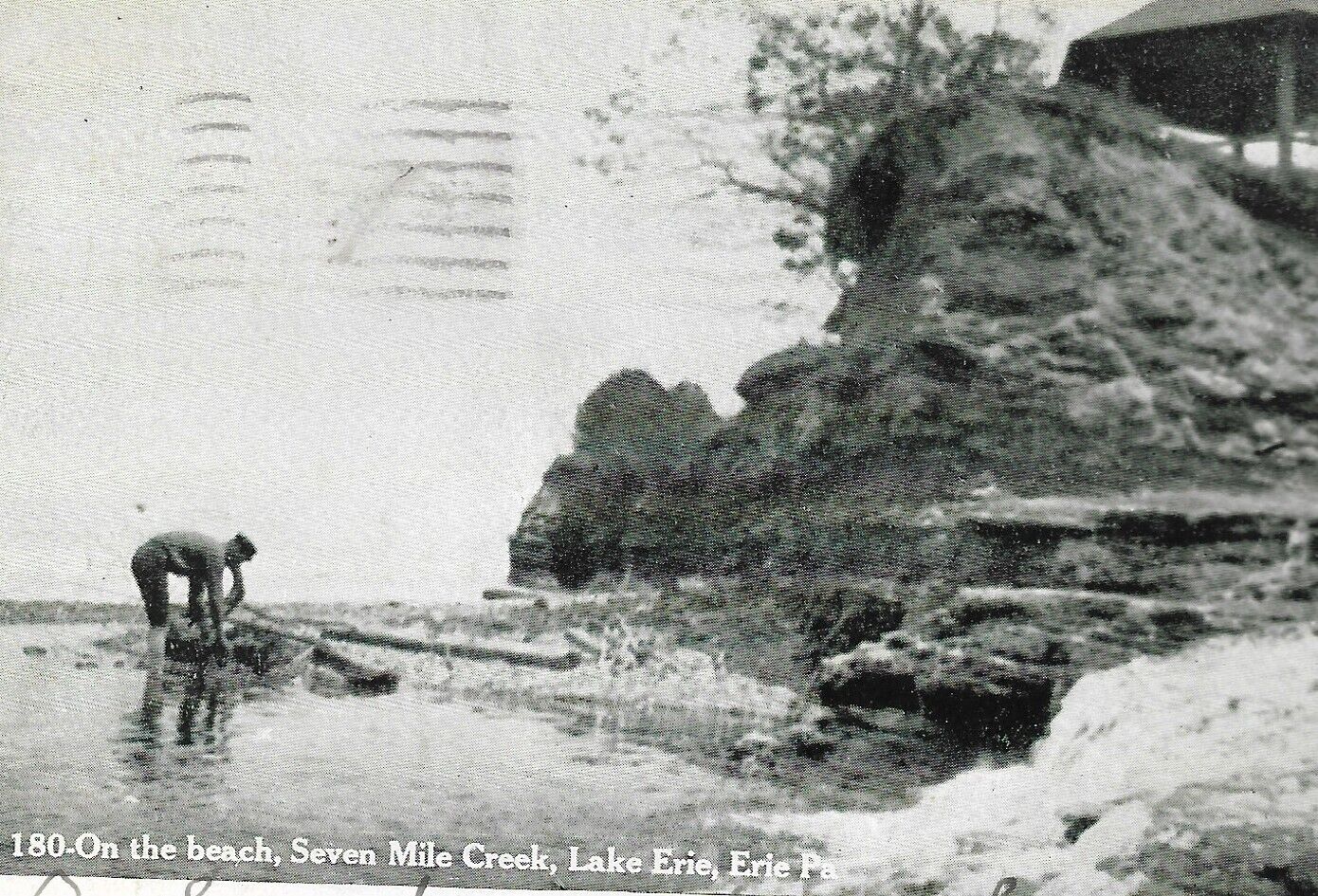 1907 lake erie PA boy @ Seven Mile Creek, Erie PENNSYLVANIA lowest price on ebay