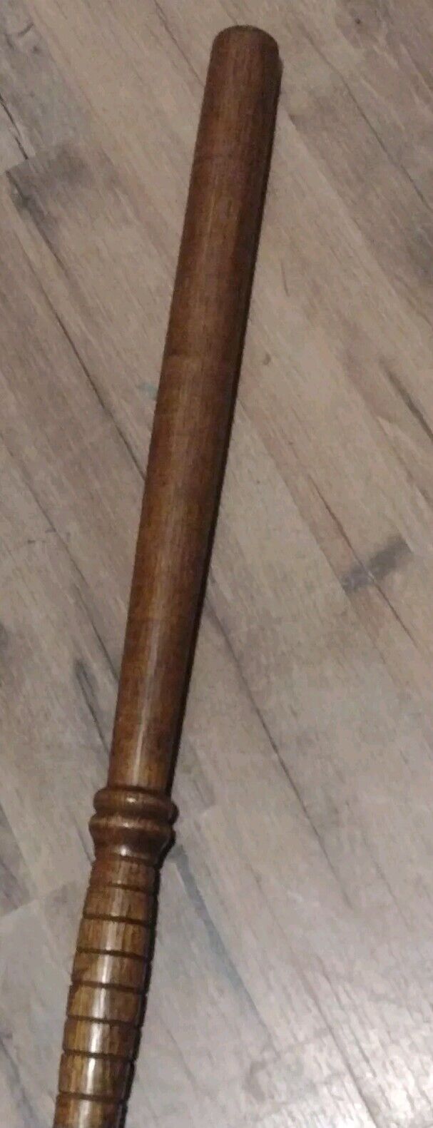Vintage 22” Wooden Police Nightstick/Baton/Billy Club Solid Wood