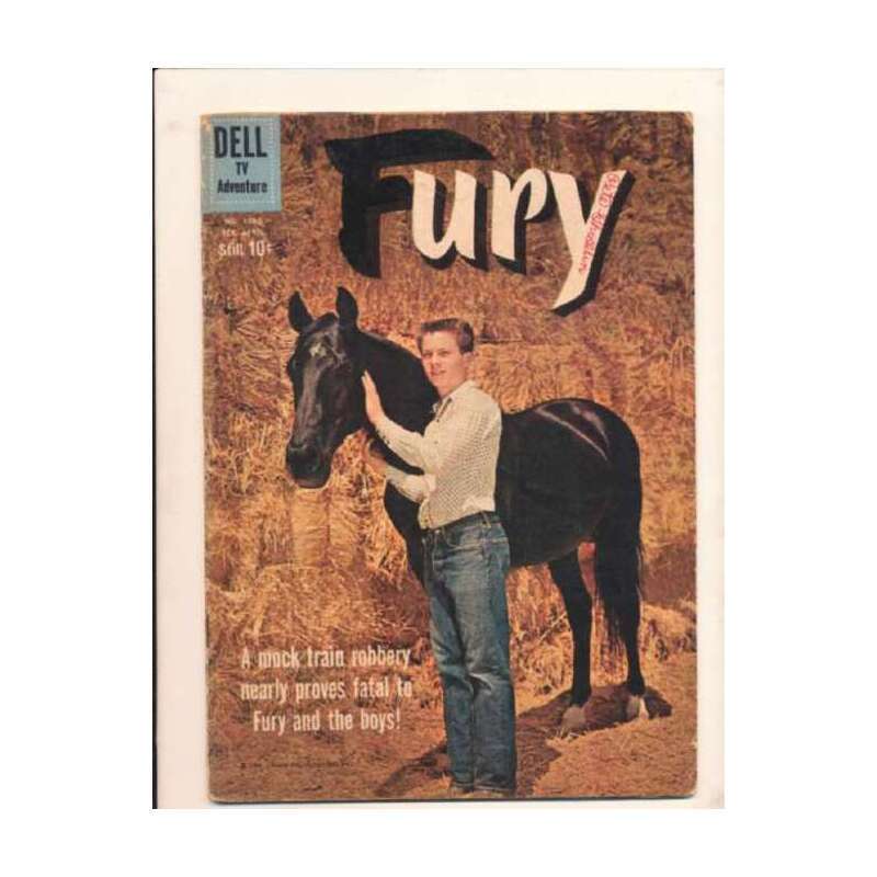 Fury (1957 series) #5 in Near Mint condition. Dell comics [w.