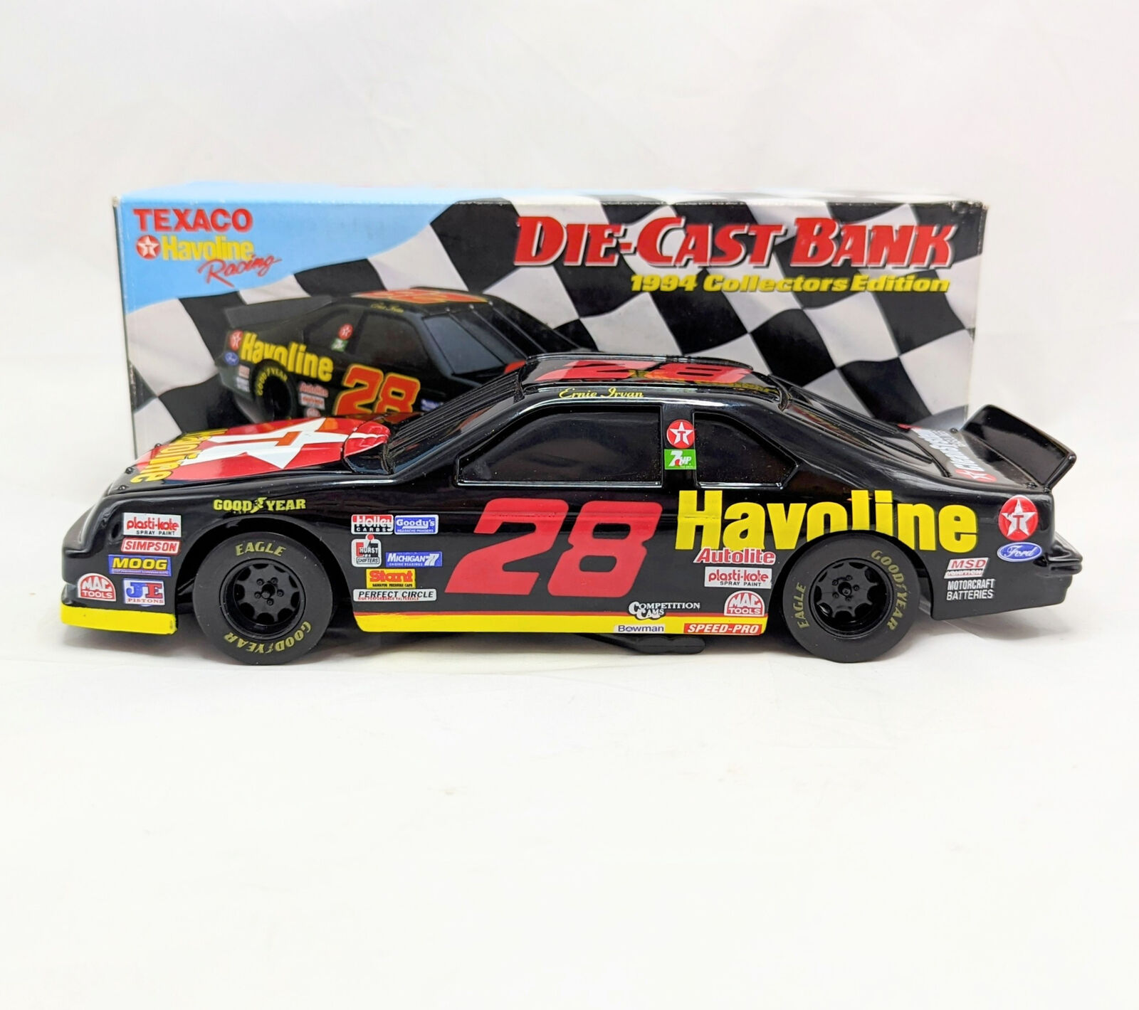 1994 Texaco Havoline Racing Ford Robert Yates Diecast Bank