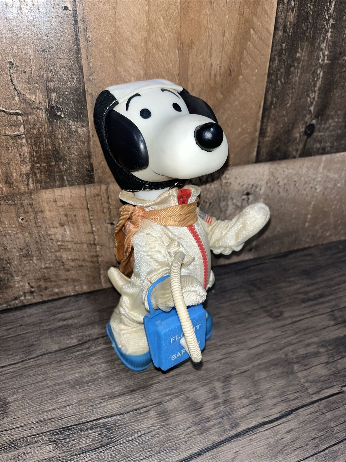Vintage Peanuts 1969 SNOOPY ASTRONAUT SPACE Collectible Figure 7 1/2 “