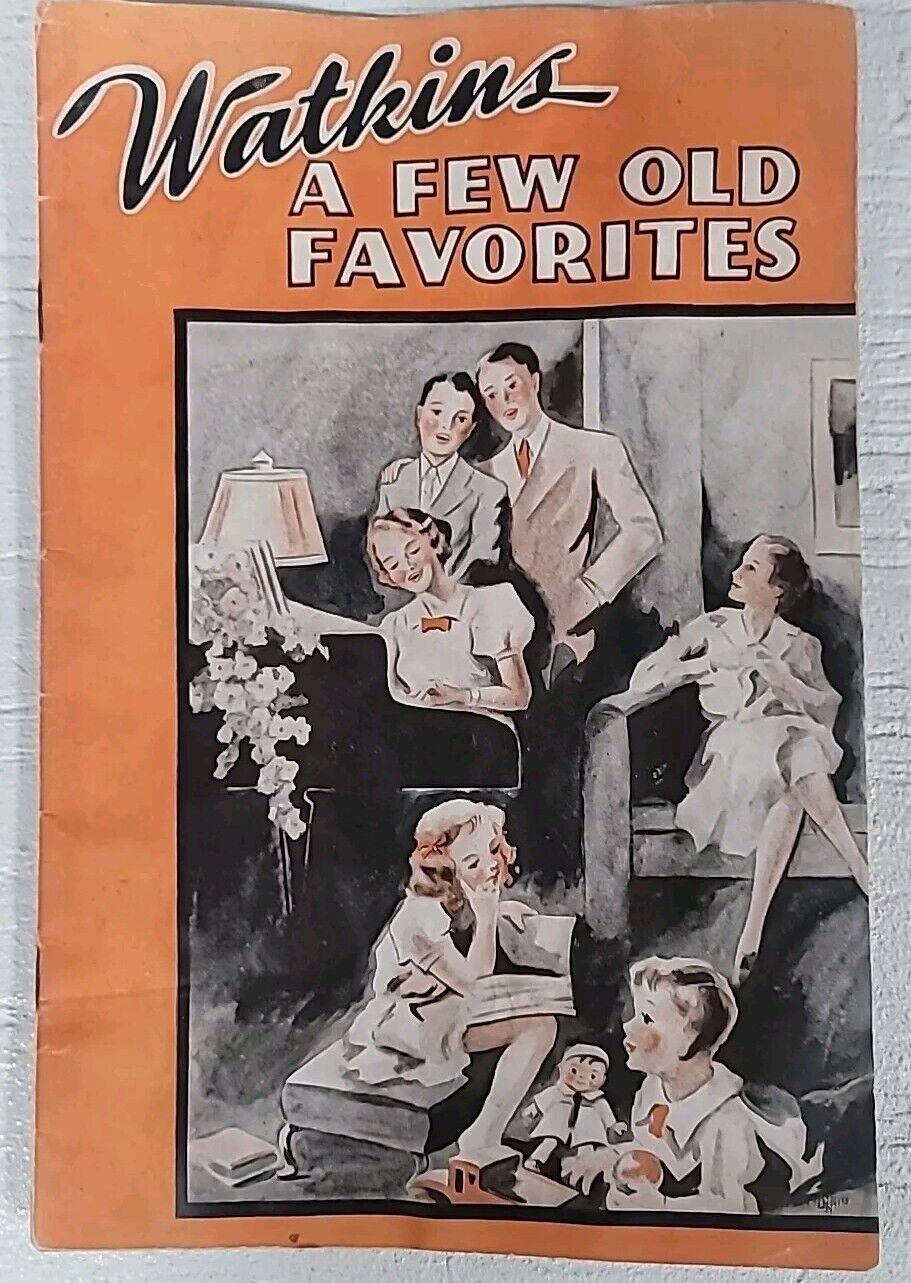 Watkins - A Few Old Favorites Vintage Watkins Products Songbook Advertising Book